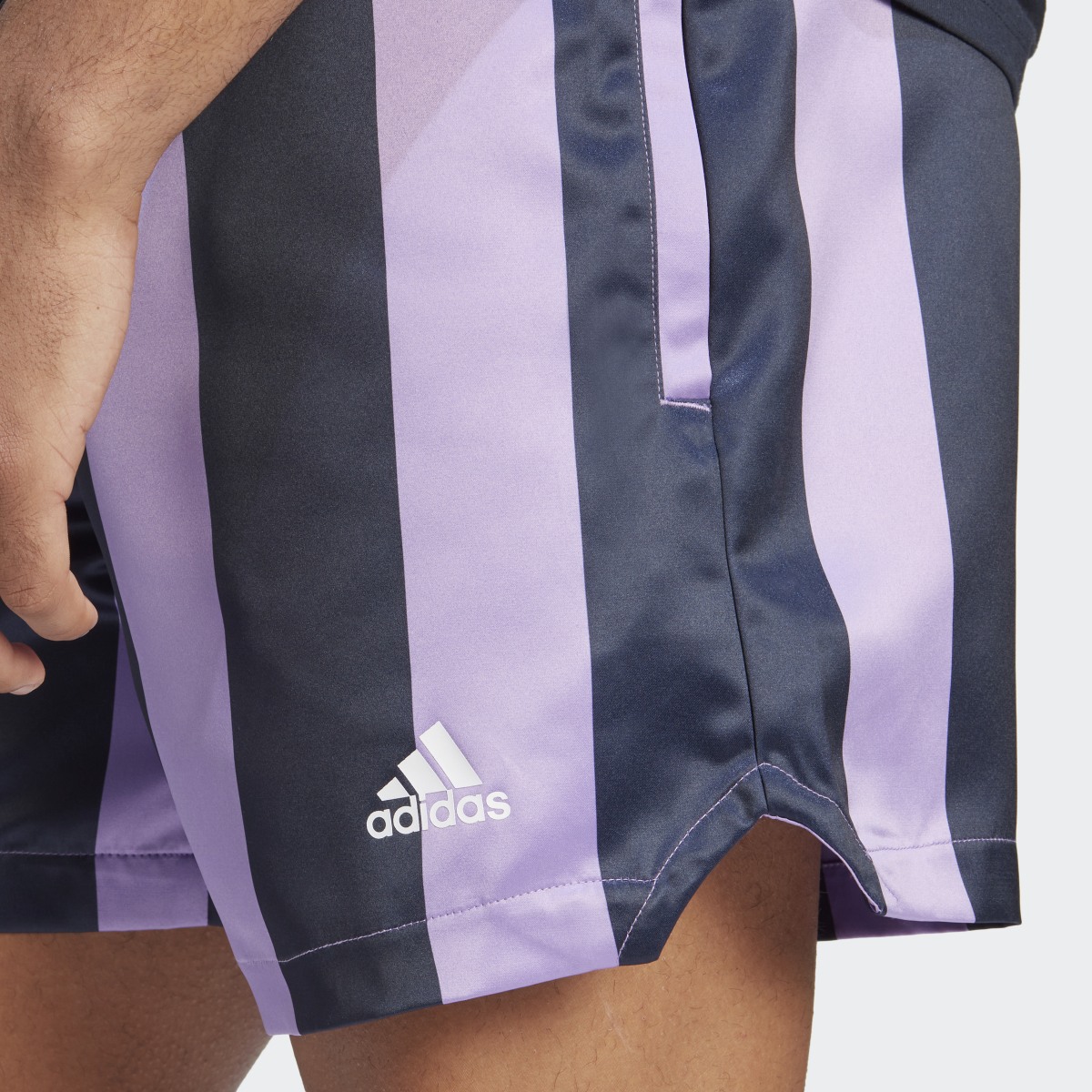 Adidas Satin Shorts. 6