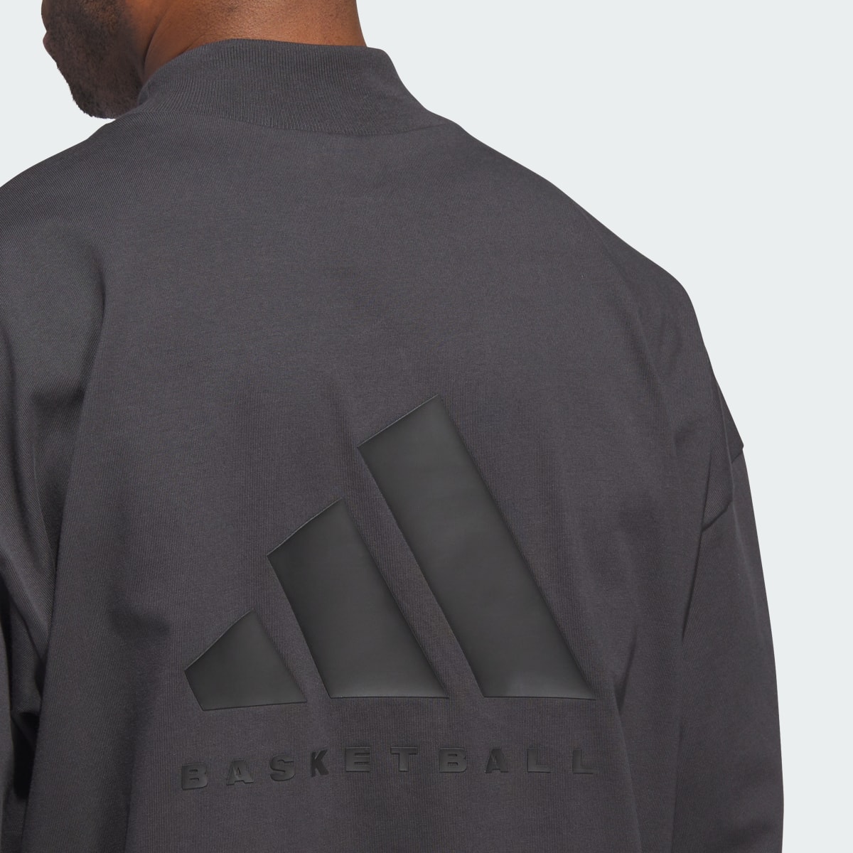 Adidas Basketball Long Sleeve Tee (Gender Neutral). 7