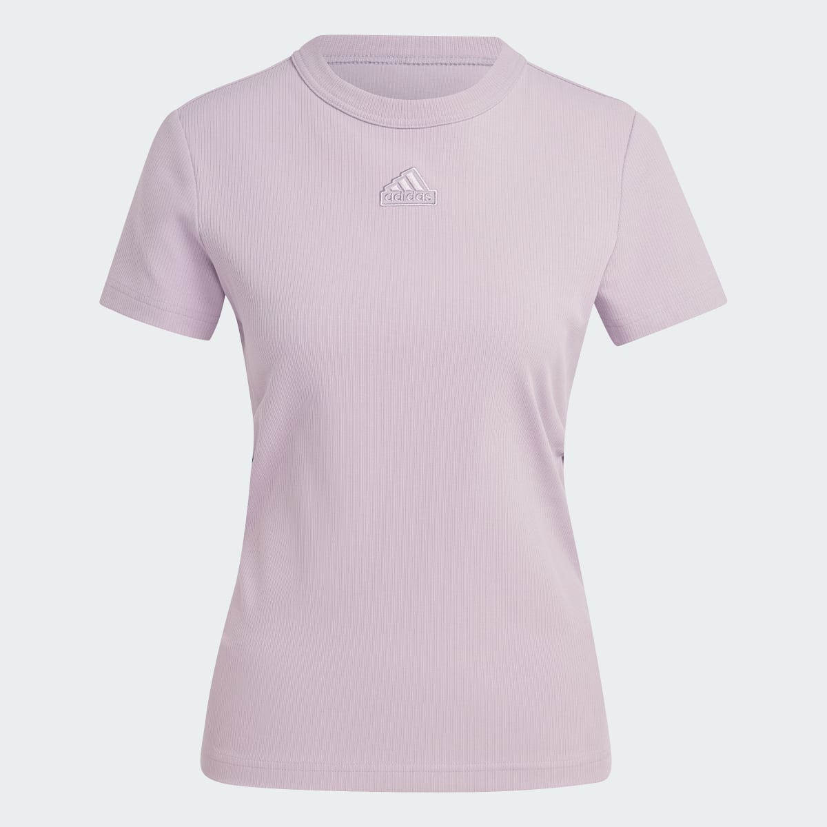 Adidas Playera Acanalada Ajustada (Maternidad). 5