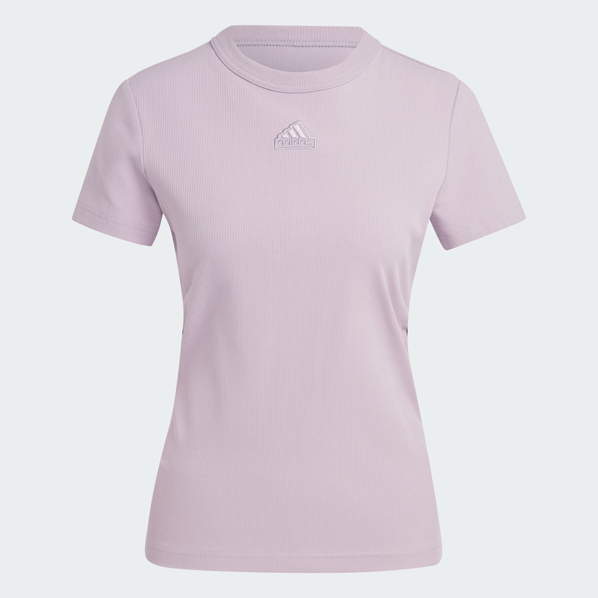 Adidas Ribbed Fitted T-Shirt (Maternity). 5