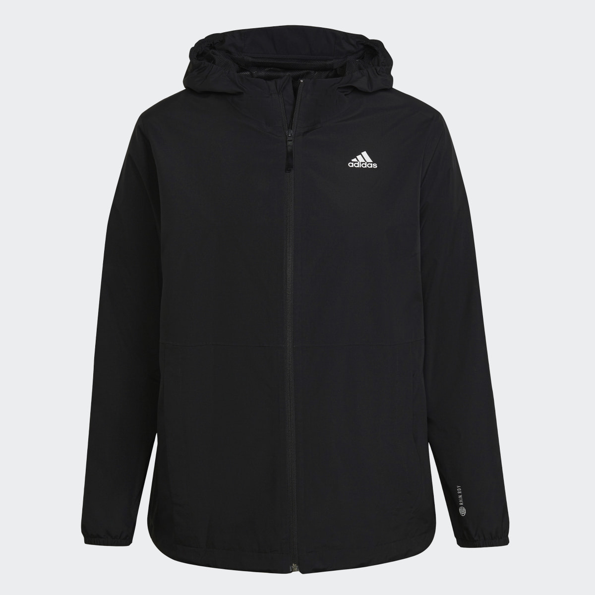 Adidas Essentials RAIN.RDY Jacket (Plus Size). 6