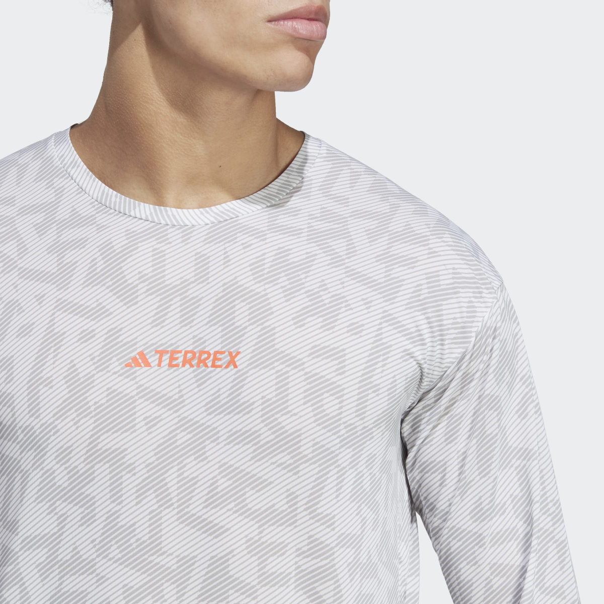 Adidas Terrex Trail Running Long Sleeve Tee. 6