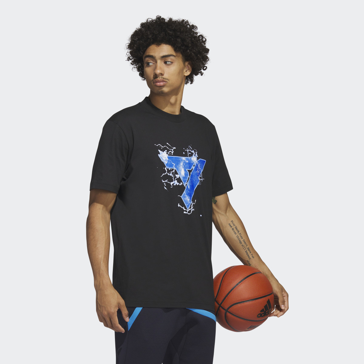 Adidas Trae HC Graphic Tee. 4