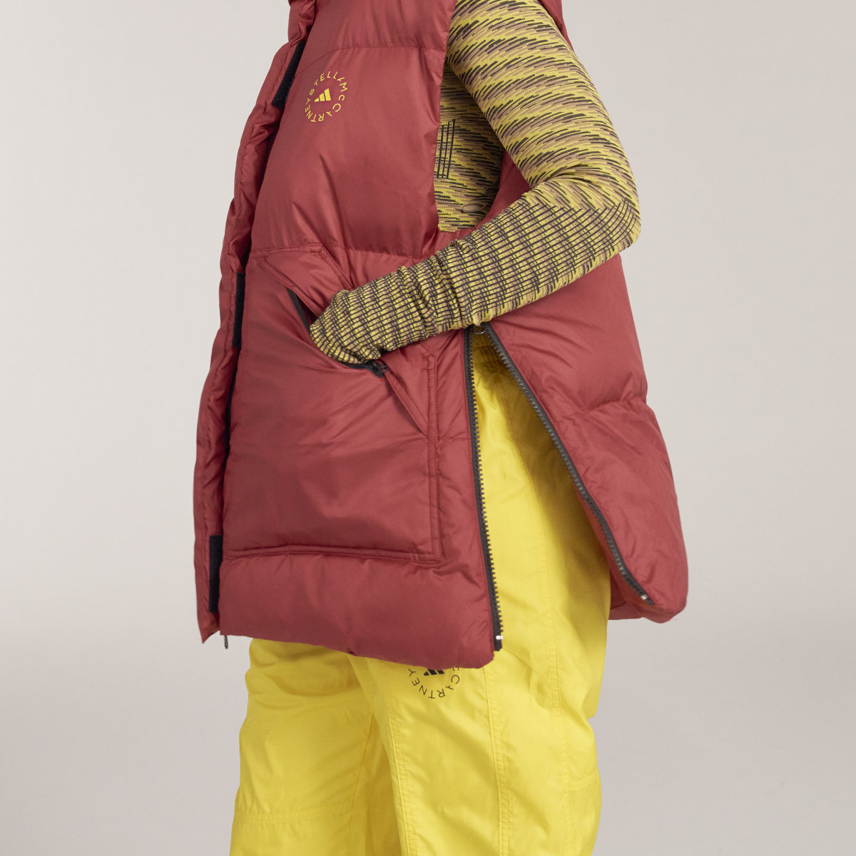 Adidas Colete Acolchoado para o Inverno adidas by Stella McCartney. 11