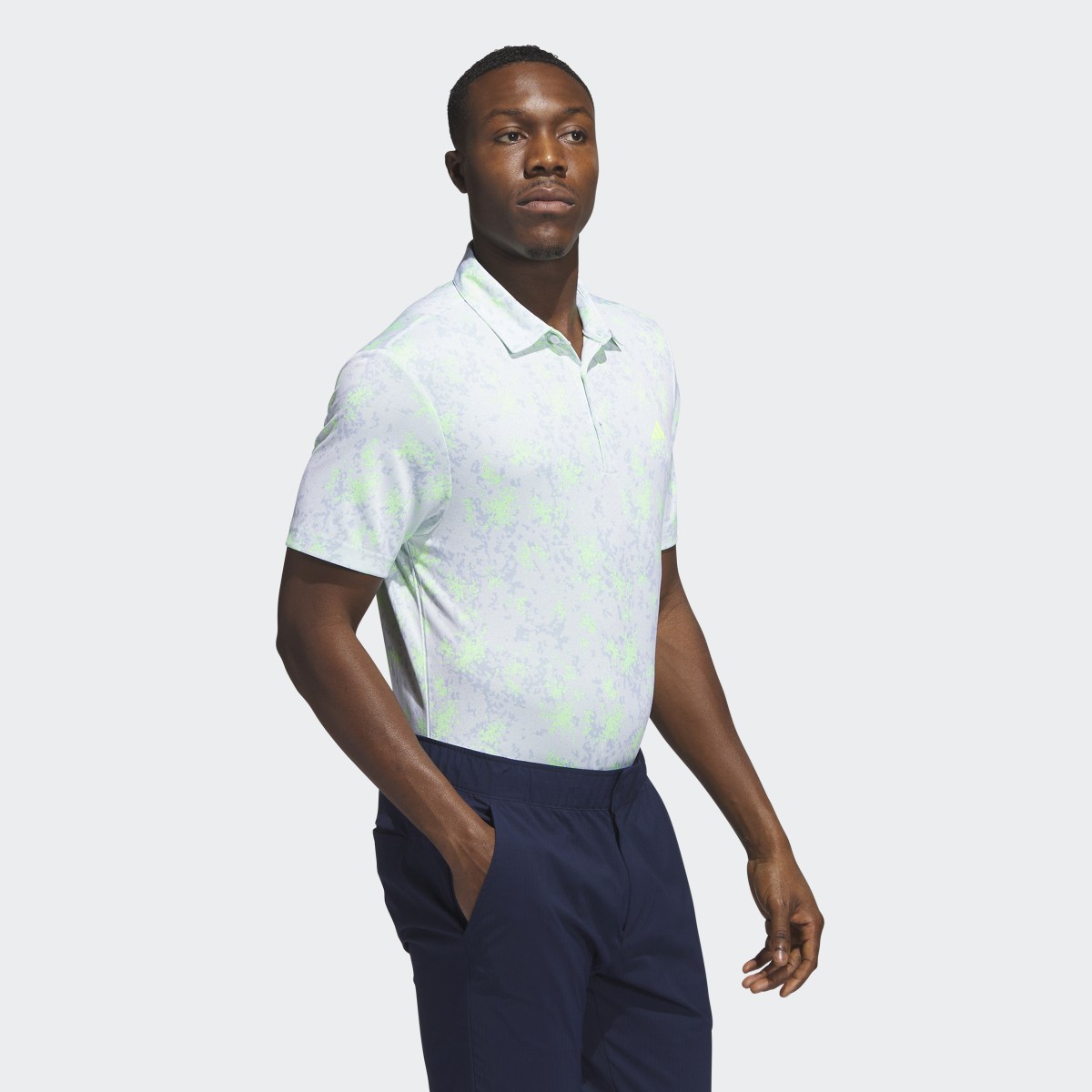 Adidas Polo em Jacquard. 4