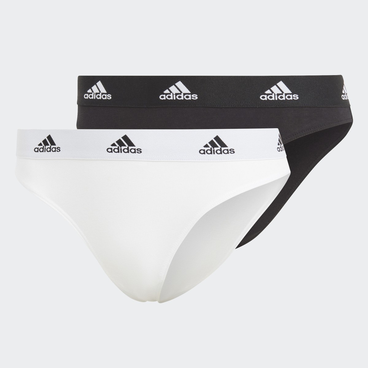 Adidas Active Comfort Cotton Thong 2 Pack. 5