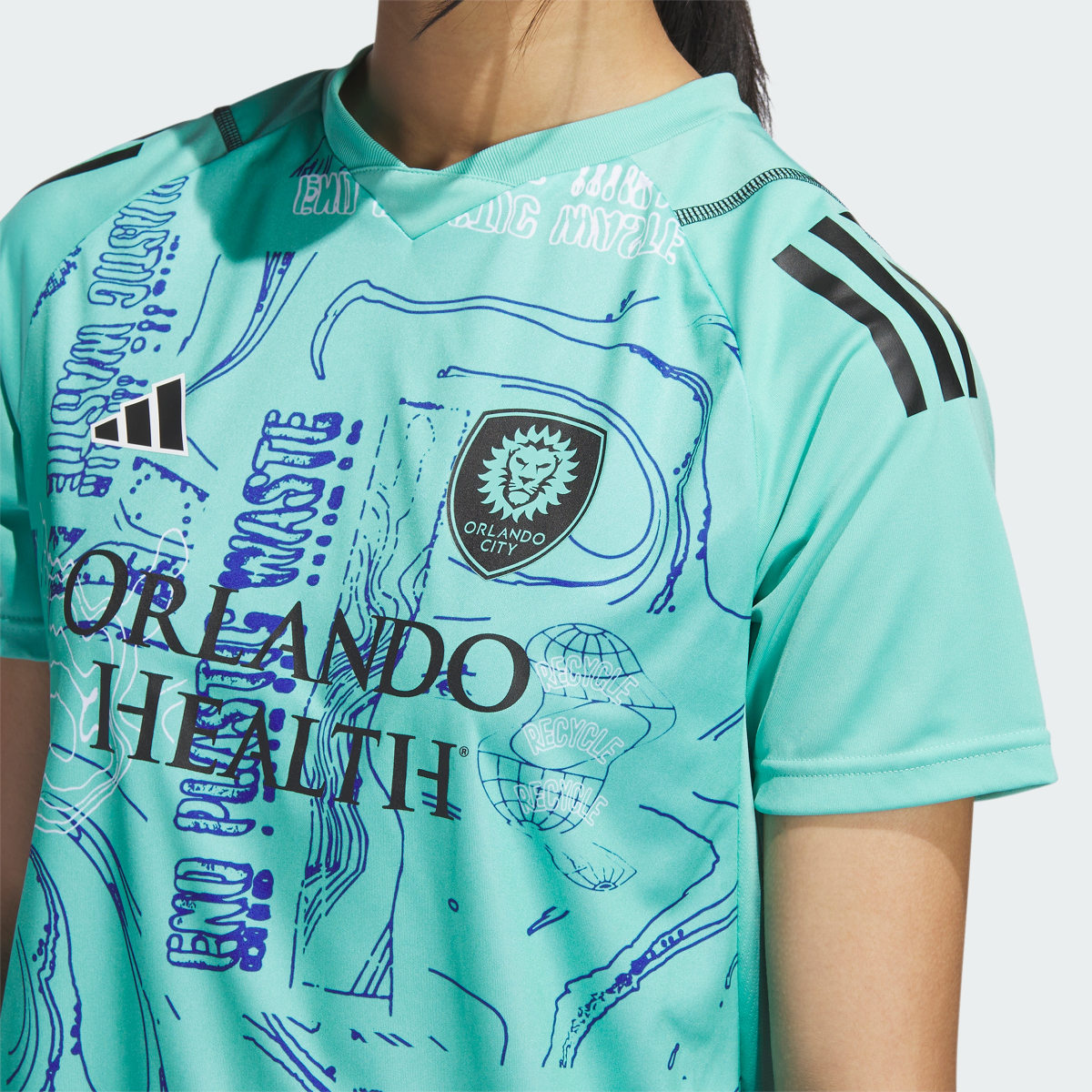 Adidas Orlando City One Planet Jersey. 7