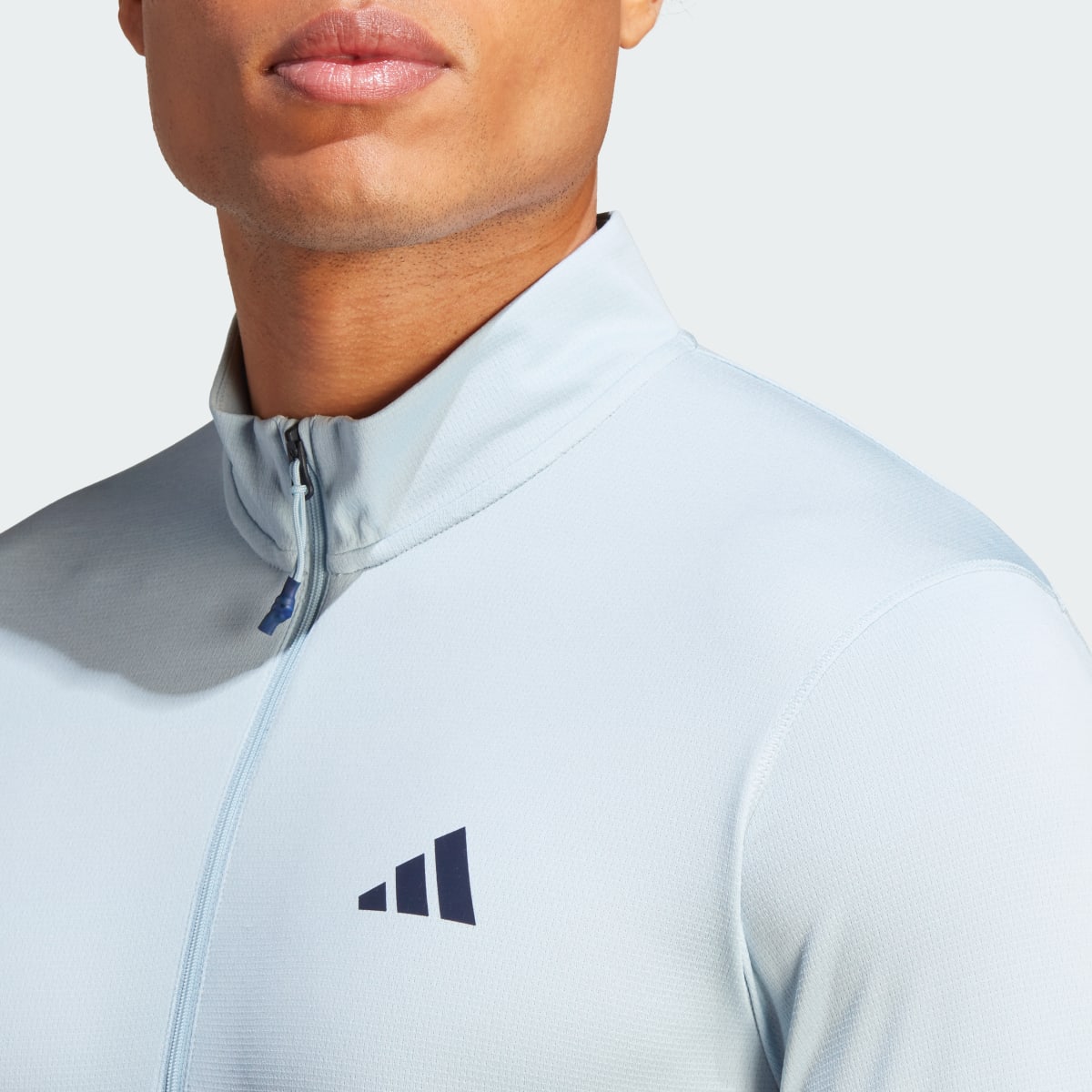 Adidas Train Essentials Seasonal Training 1/4-Zip Long Sleeve Sweatshirt. 6
