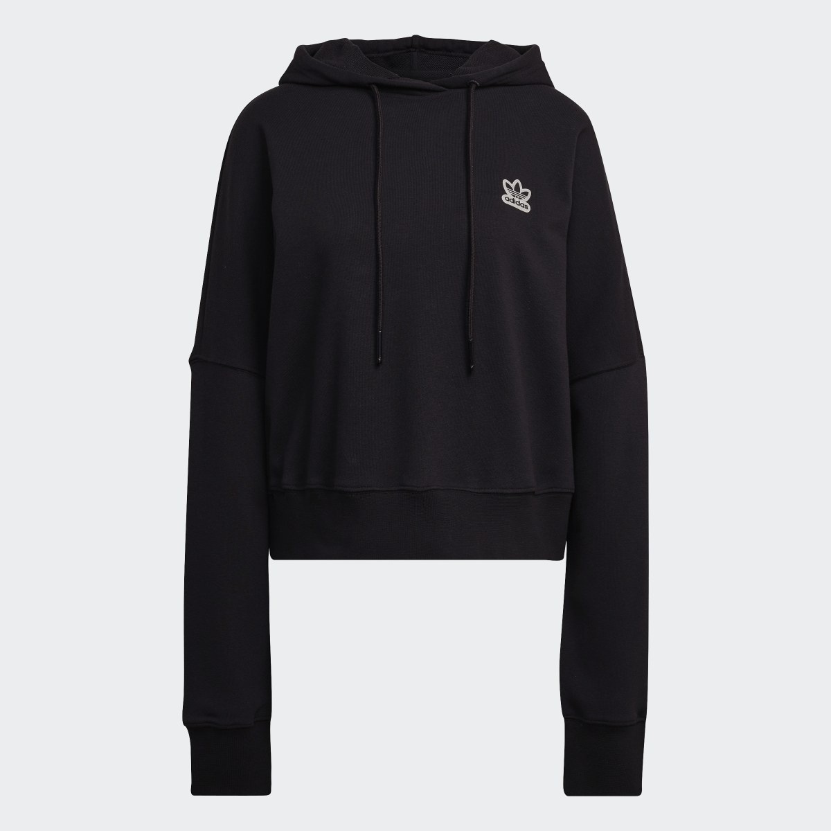 Adidas Cropped Hoodie (Plus Size). 5