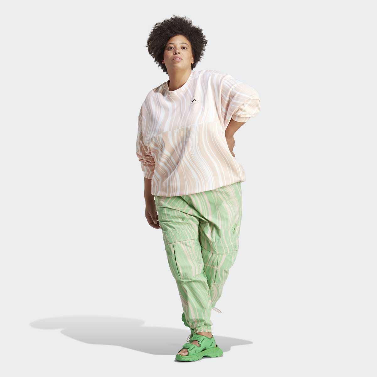 Adidas Felpa adidas by Stella McCartney Graphic (Curvy). 5