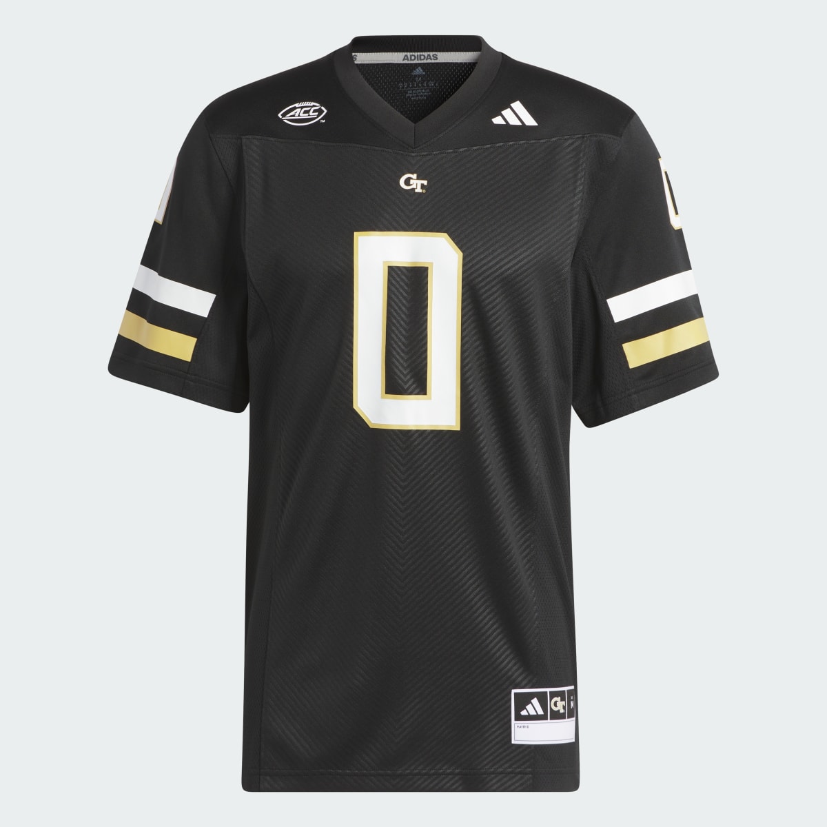 Adidas Georgia Tech Football Off-Field Ghost Jersey. 5