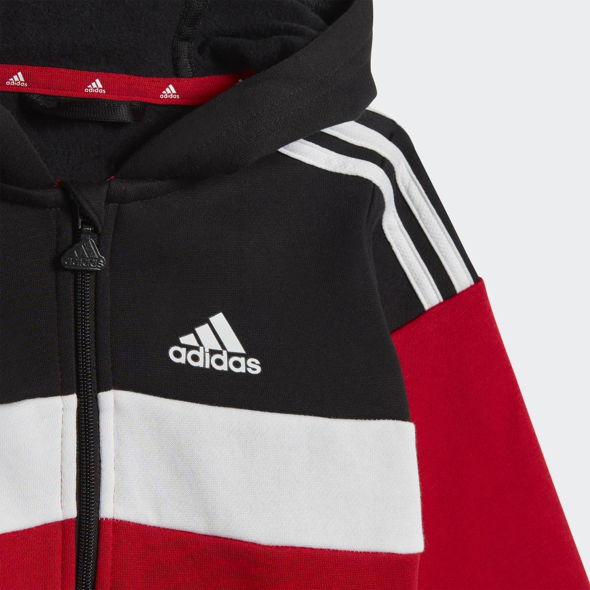 Adidas Fato de Treino em Fleece 3-Stripes Tiberio — Criança. 7