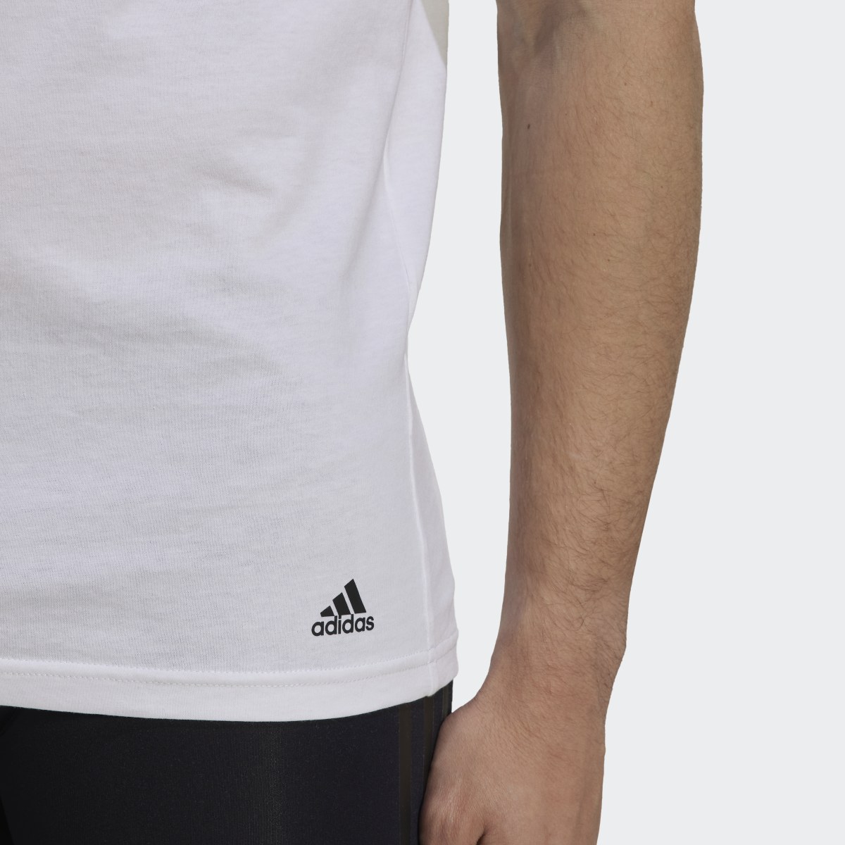 Adidas Active Flex Cotton Crewneck Shirt Underwear. 6