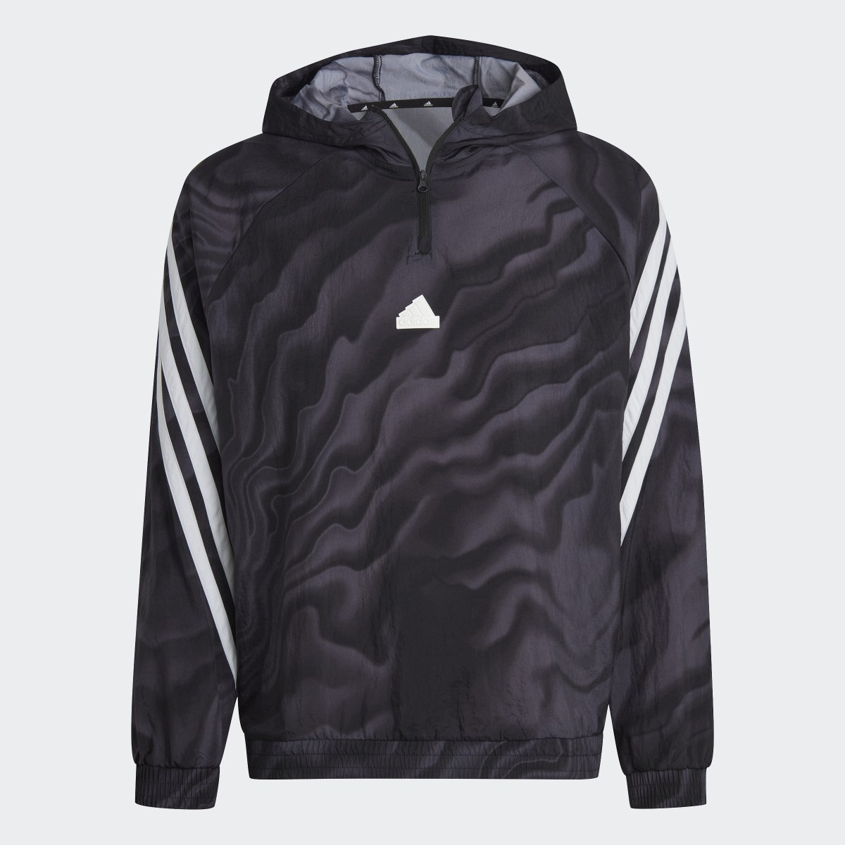 Adidas Future Icons Allover Print Hoodie. 5