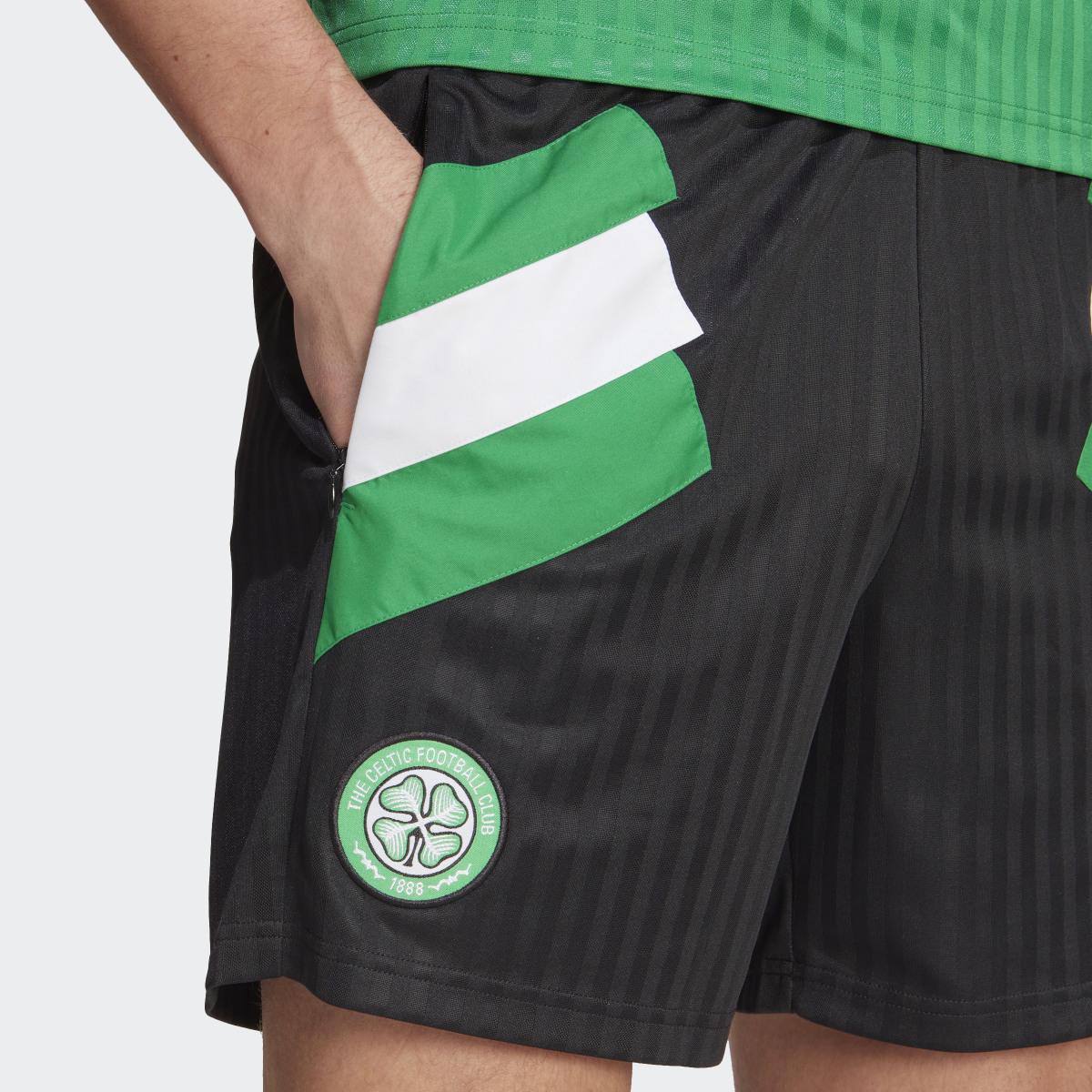 Adidas Calções Icon do Celtic FC. 5