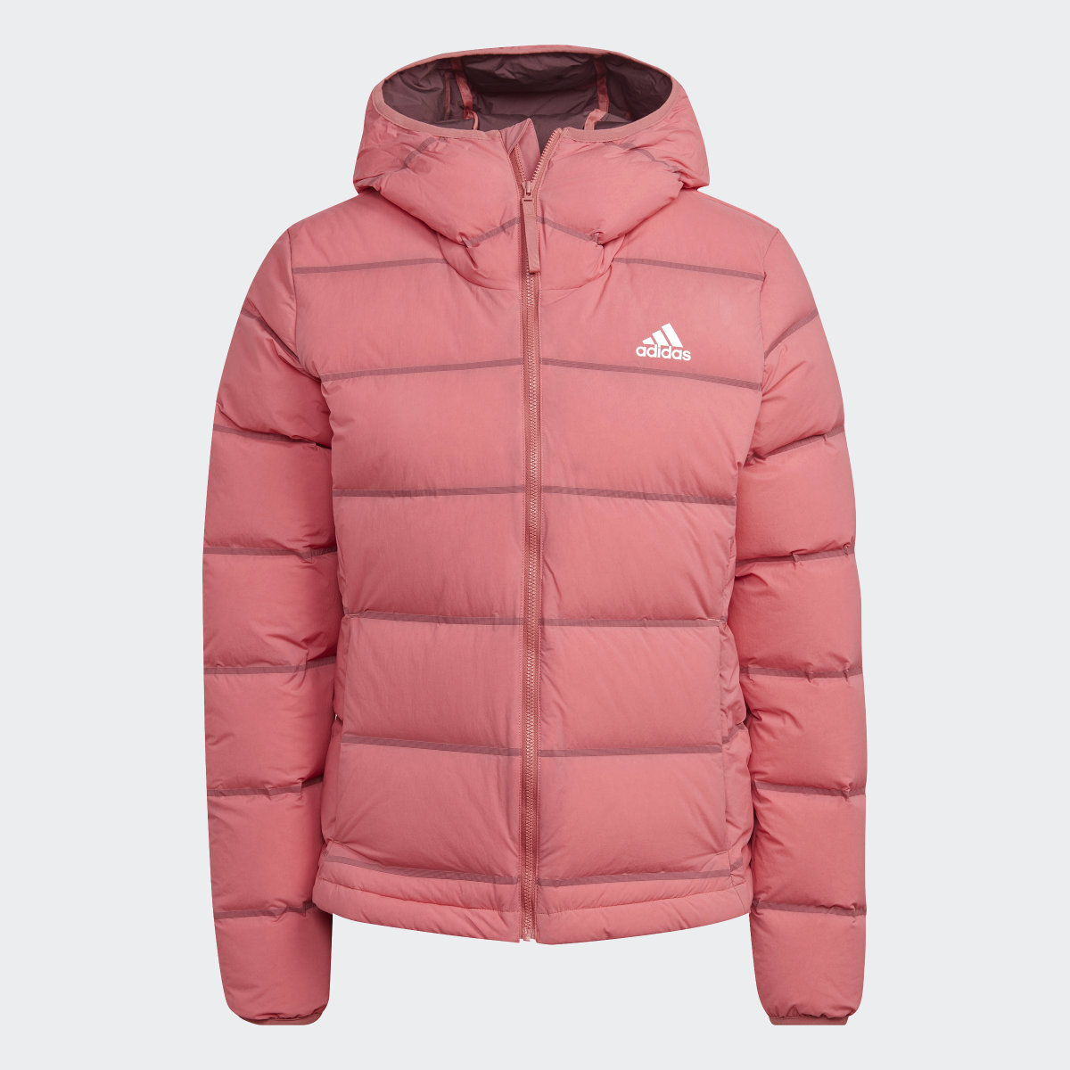 Adidas Helionic Soft Hooded Down Jacket. 5