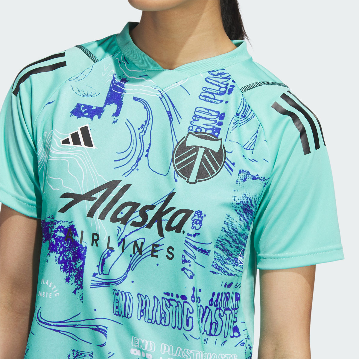 Adidas Portland Timbers One Planet Jersey. 7