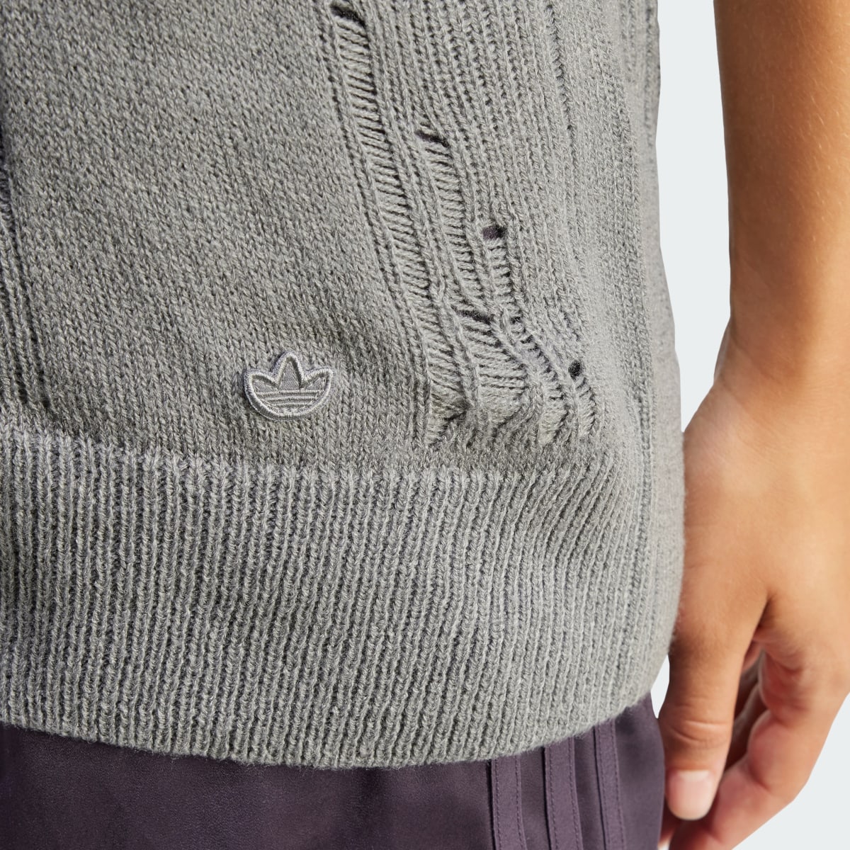 Adidas Distressed Knit Vest. 7
