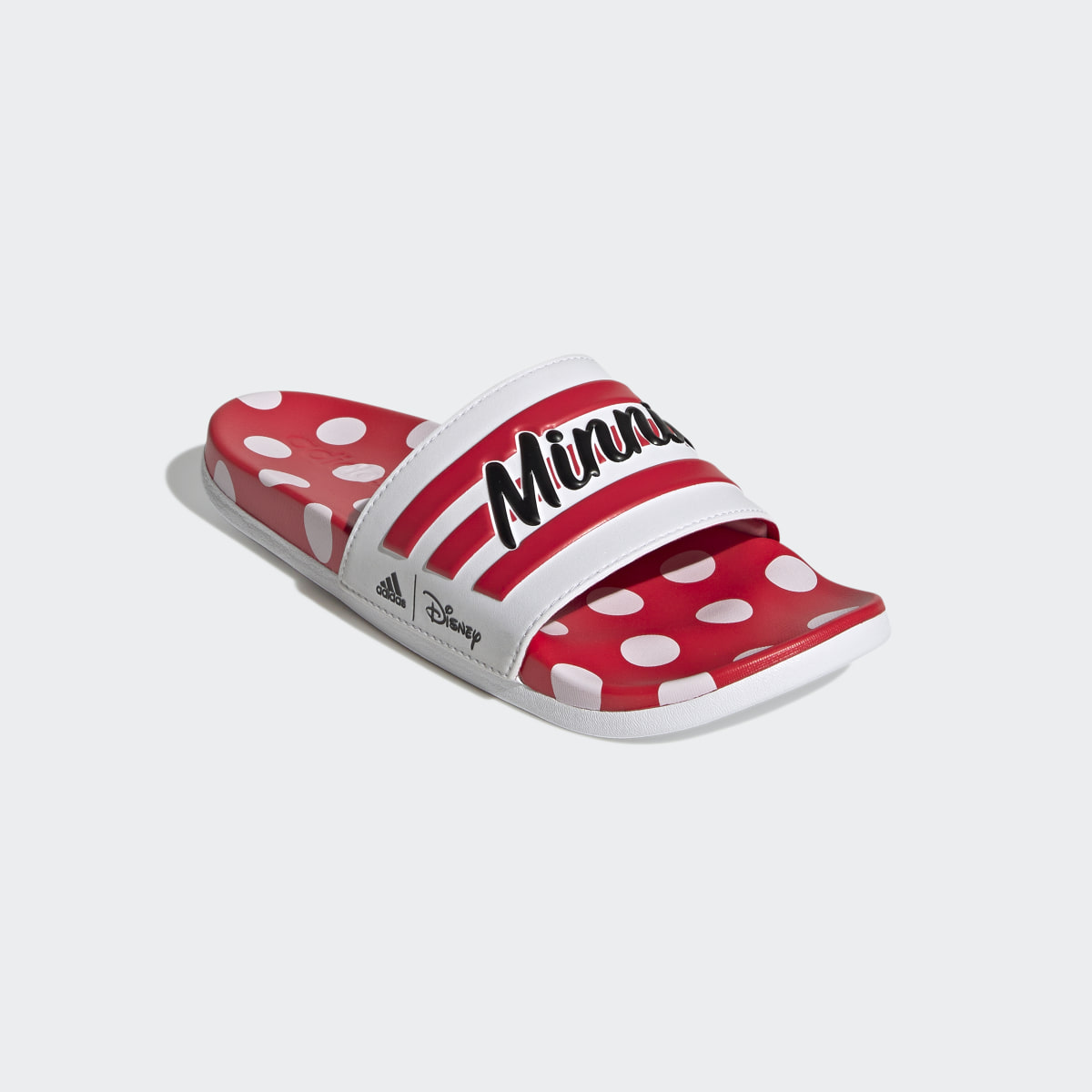 Adidas Adilette Comfort Minnie Mouse Slides. 10