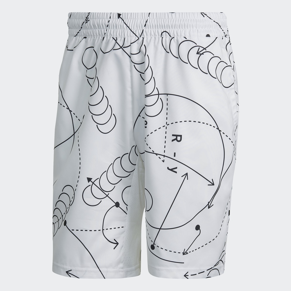 Adidas Short da tennis Club Graphic. 4