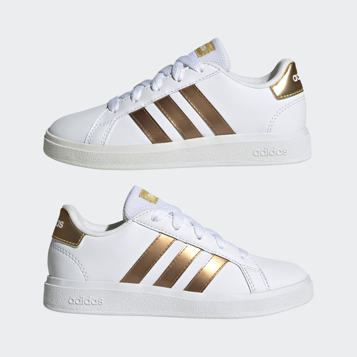 Adidas Grand Court Sustainable Lace Shoes. 8