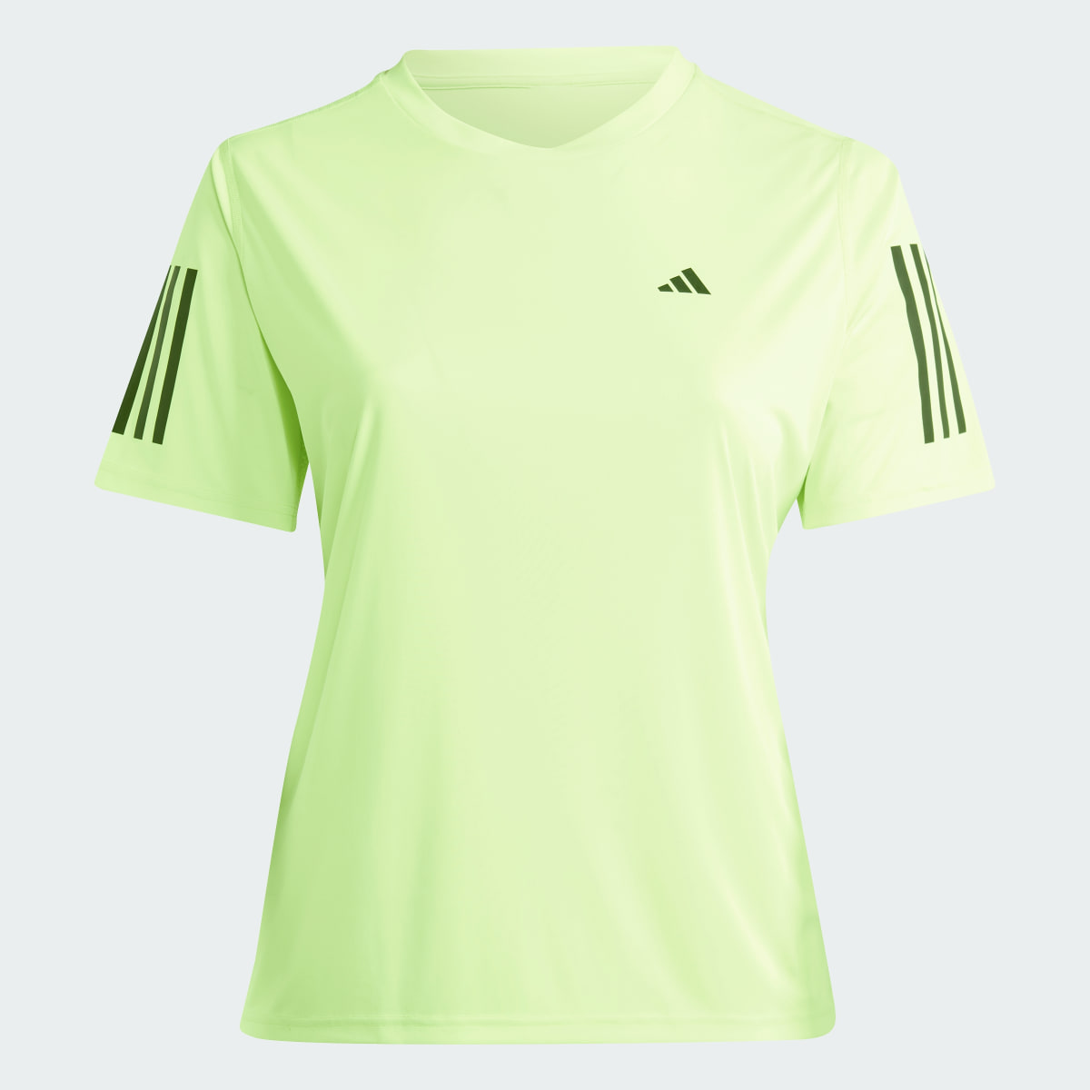 Adidas T-shirt Own the Run (Curvy). 5