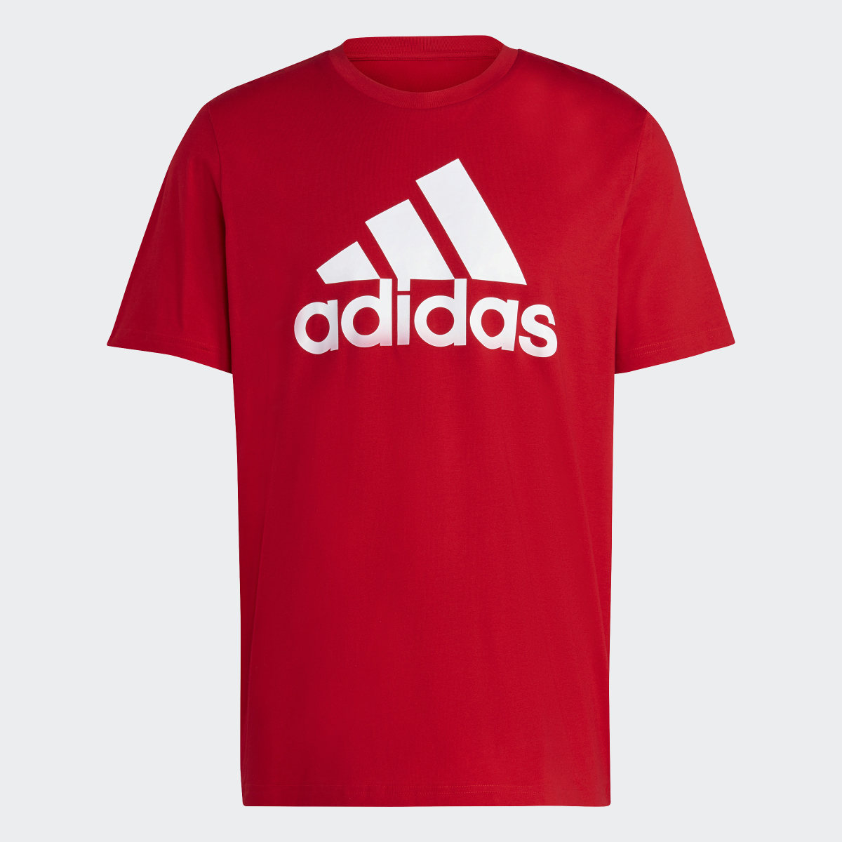 Adidas Essentials Single Jersey Big Logo T-Shirt. 5
