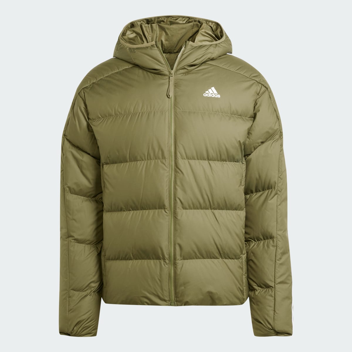 Adidas Essentials Midweight Down Hooded Jacket. 5