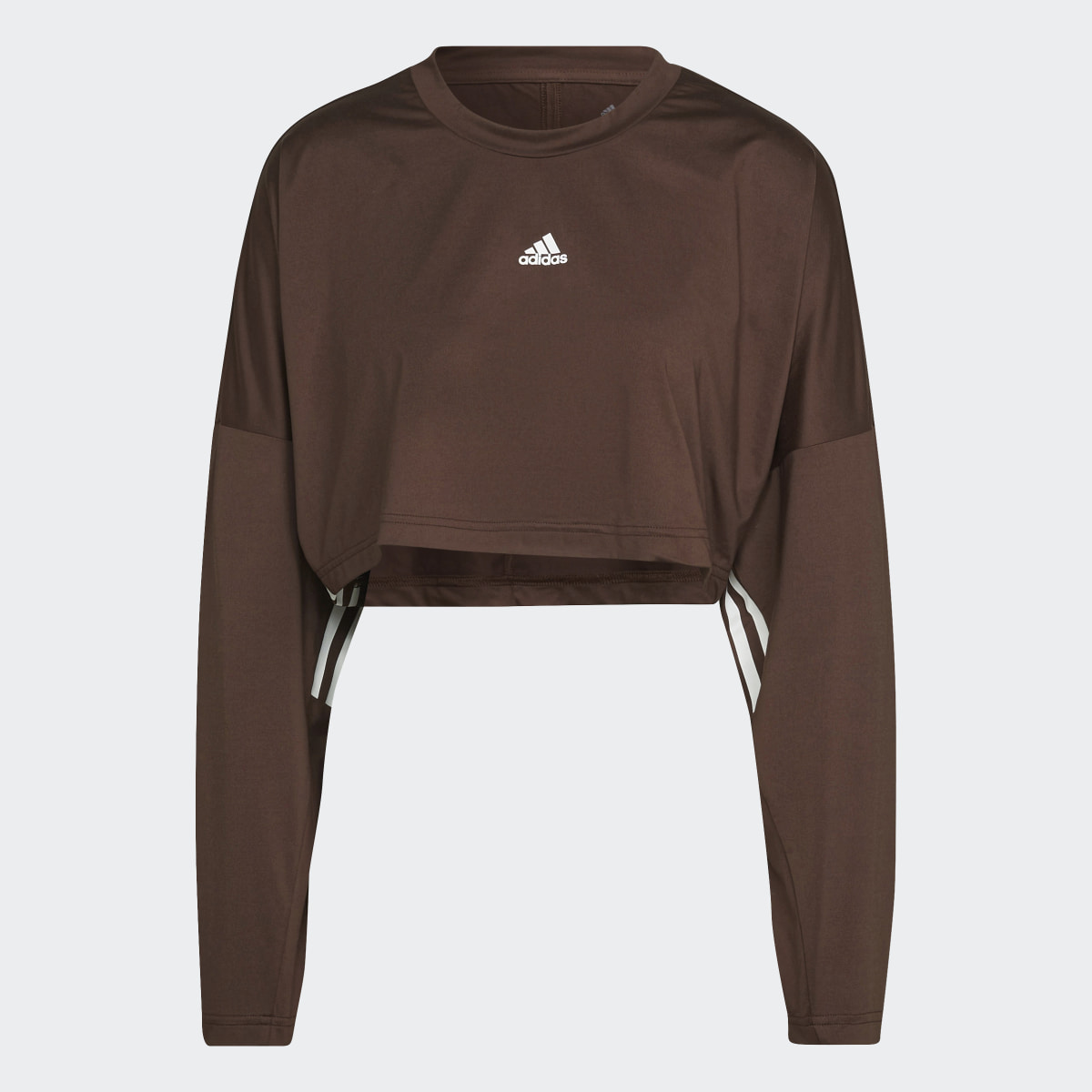 Adidas Felpa Hyperglam Cut 3-Stripes Lightweight Oversized. 5