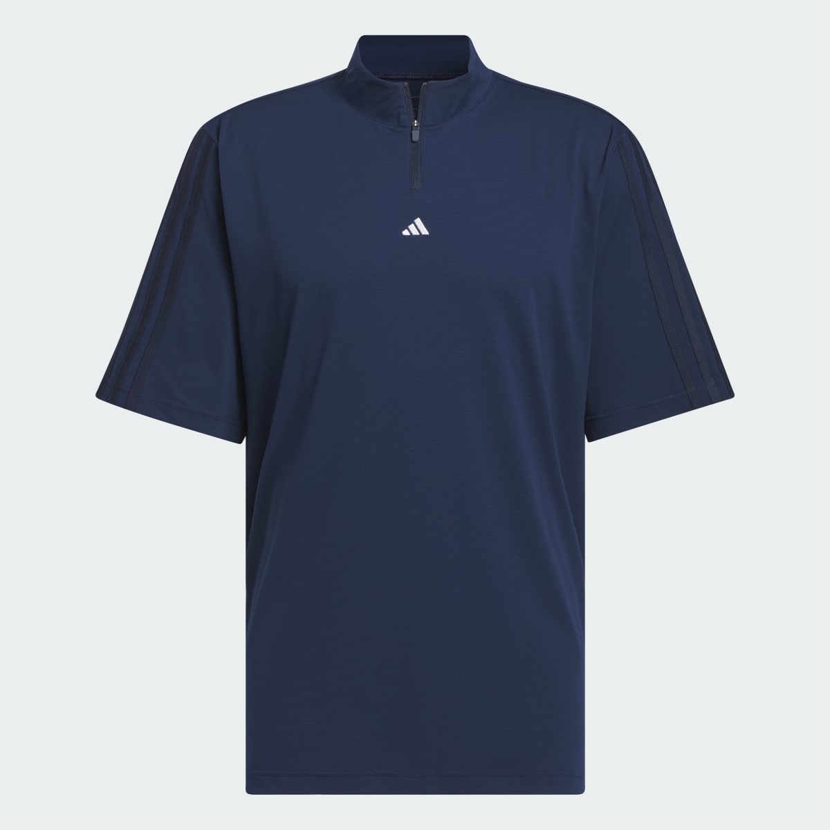 Adidas Ultimate365 Twistknit Piqué Mock Poloshirt. 5