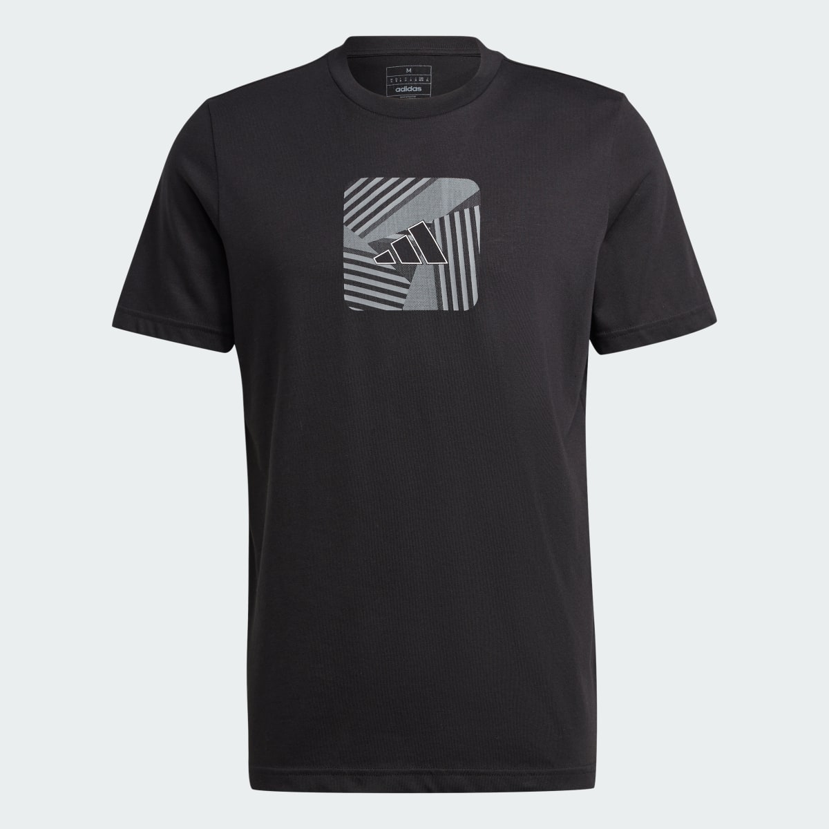 Adidas Playera de Tenis Aeroready Logo Block Estampada. 6