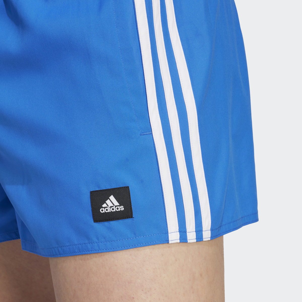 Adidas 3-Stripes CLX Very-Short-Length Swim Shorts. 5