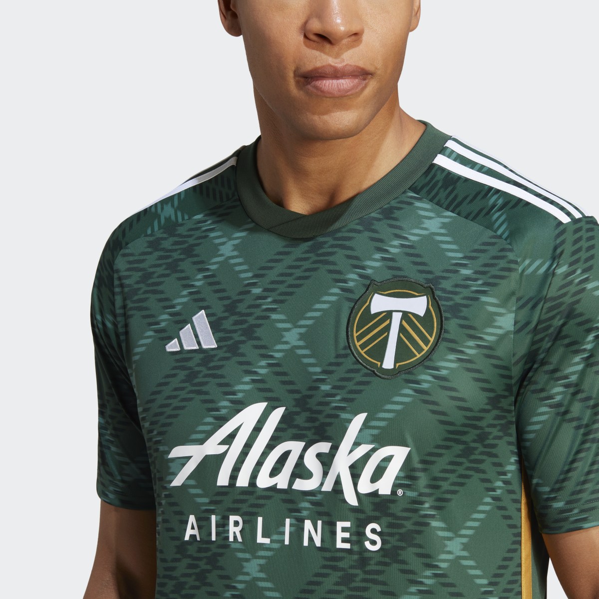 Adidas Portland Timbers 23/24 Home Jersey. 6