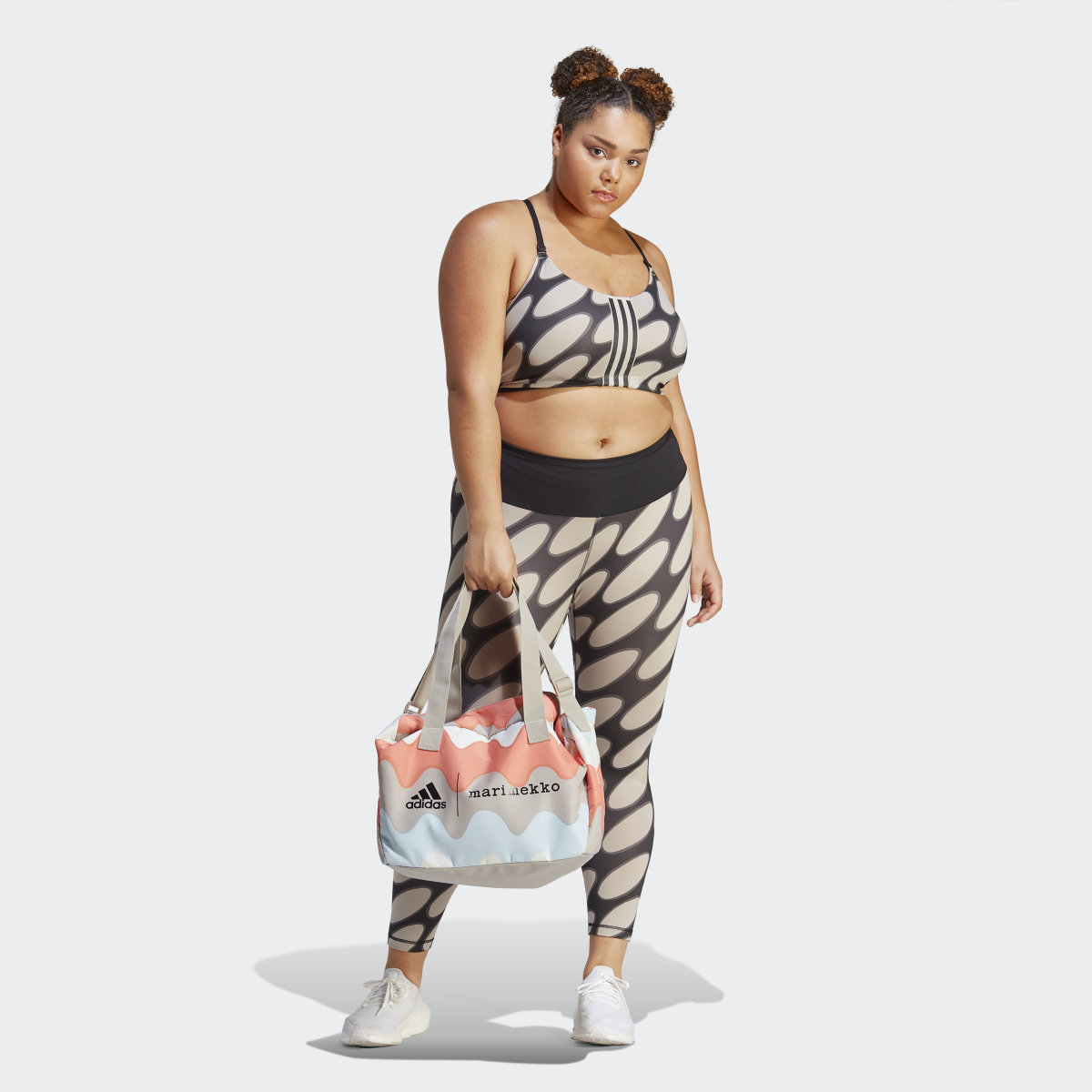 Adidas Brassière adidas x Marimekko Aeroimpact Training Maintien léger (Grandes tailles). 11