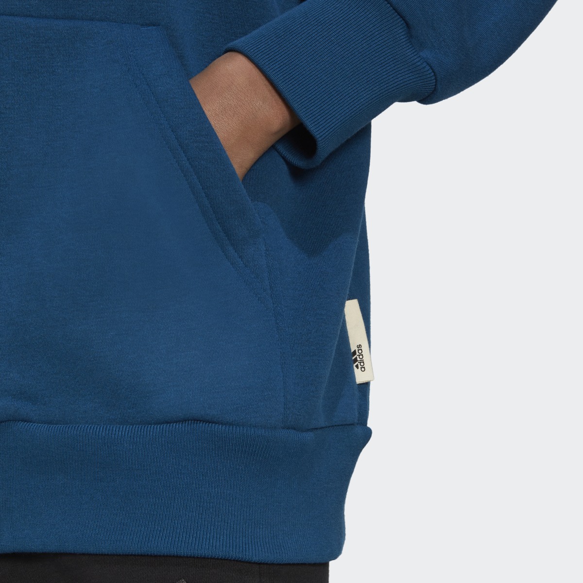 Adidas Felpa con cappuccio Studio Lounge Fleece Full-Zip. 7