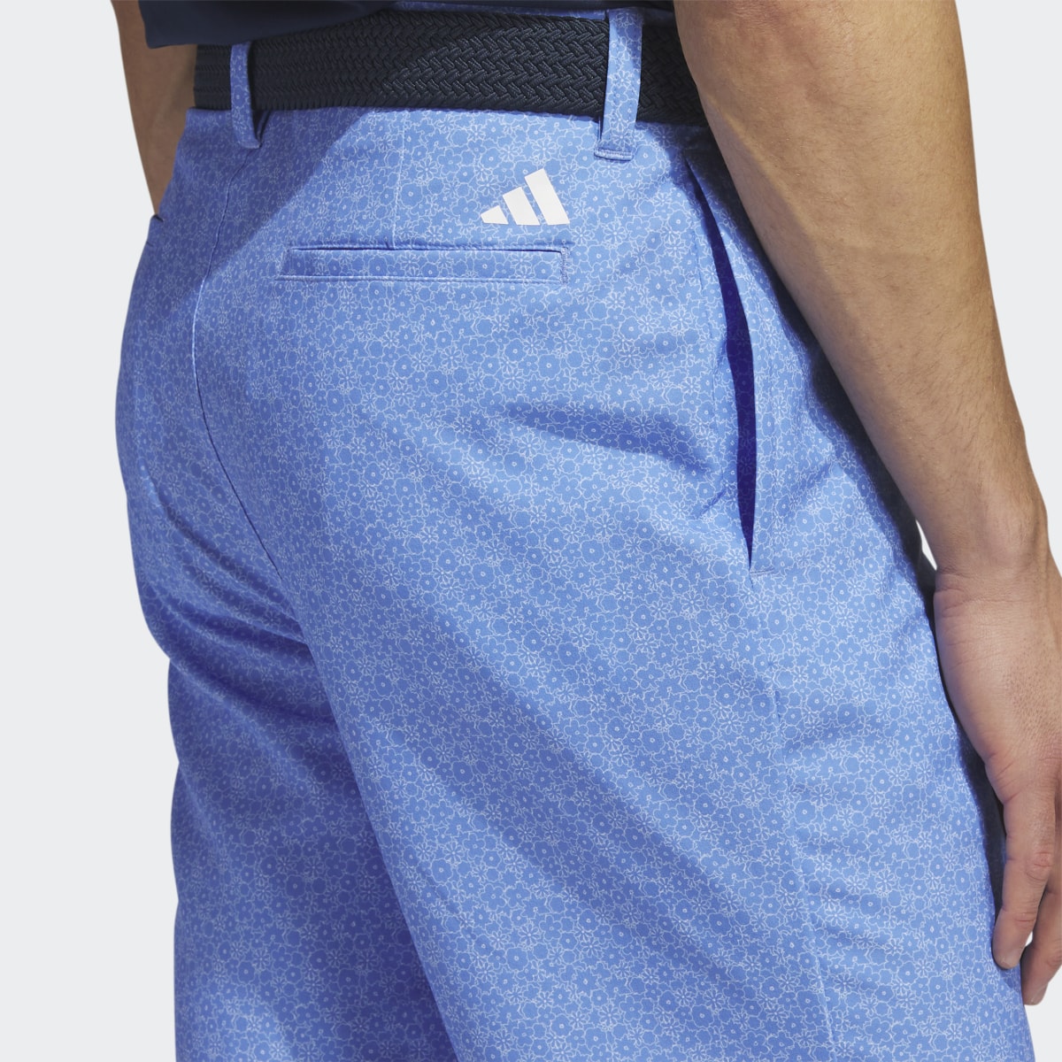 Adidas Ultimate365 Nine-Inch Printed Golf Shorts. 6