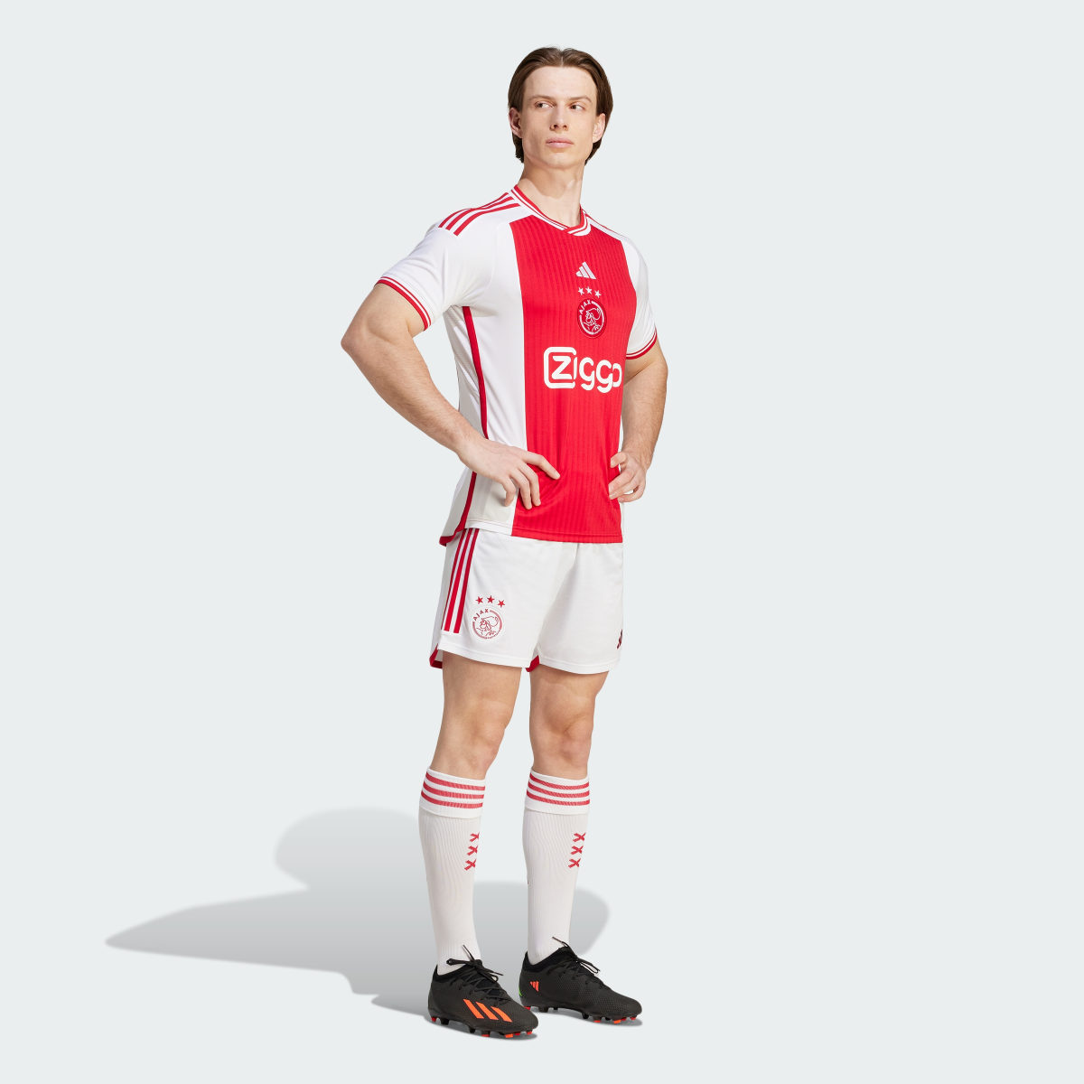 Adidas Calções Principais 23/24 do Ajax Amsterdam. 5