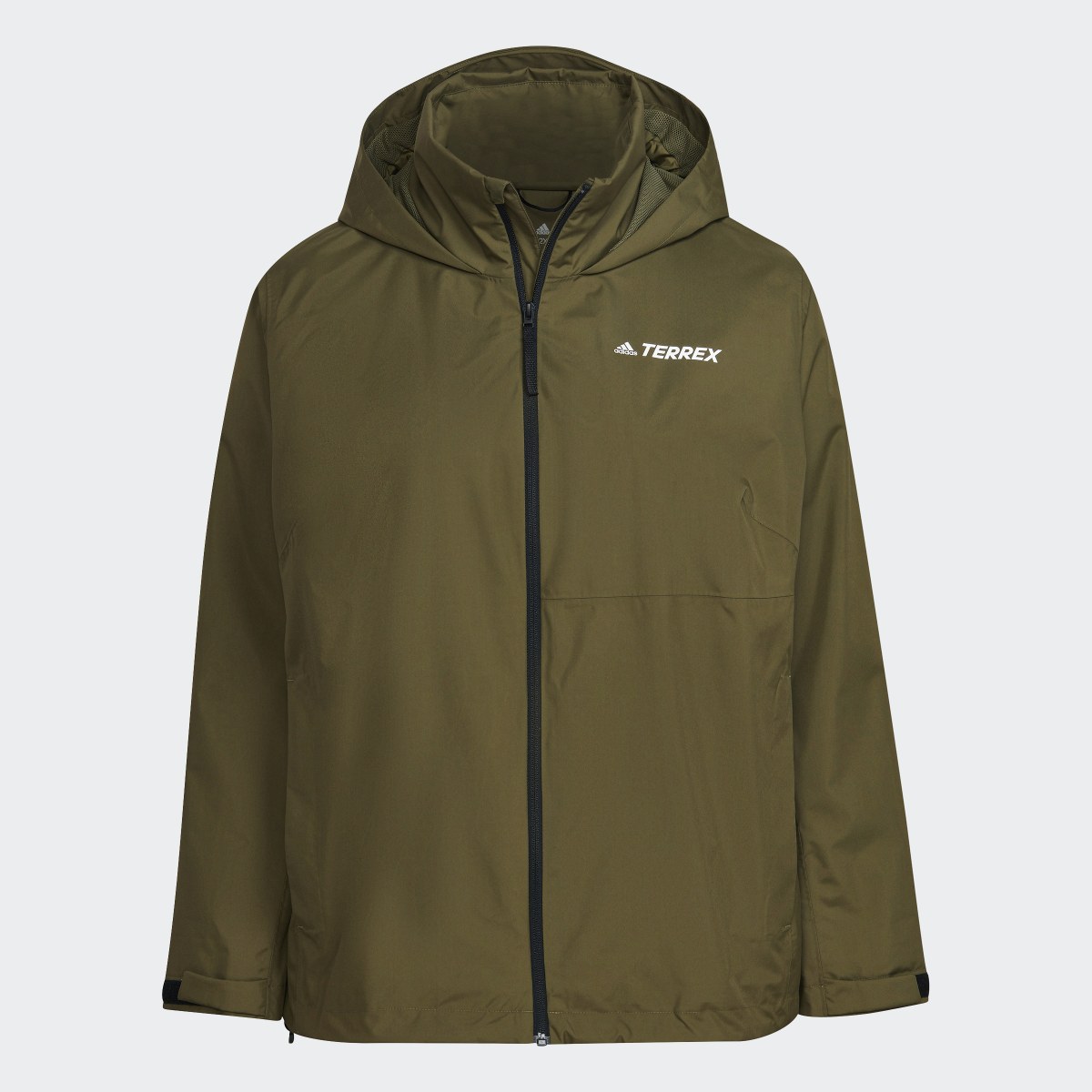 Adidas Terrex Multi RAIN.RDY Two-Layer Rain Jacket (Plus Size). 6