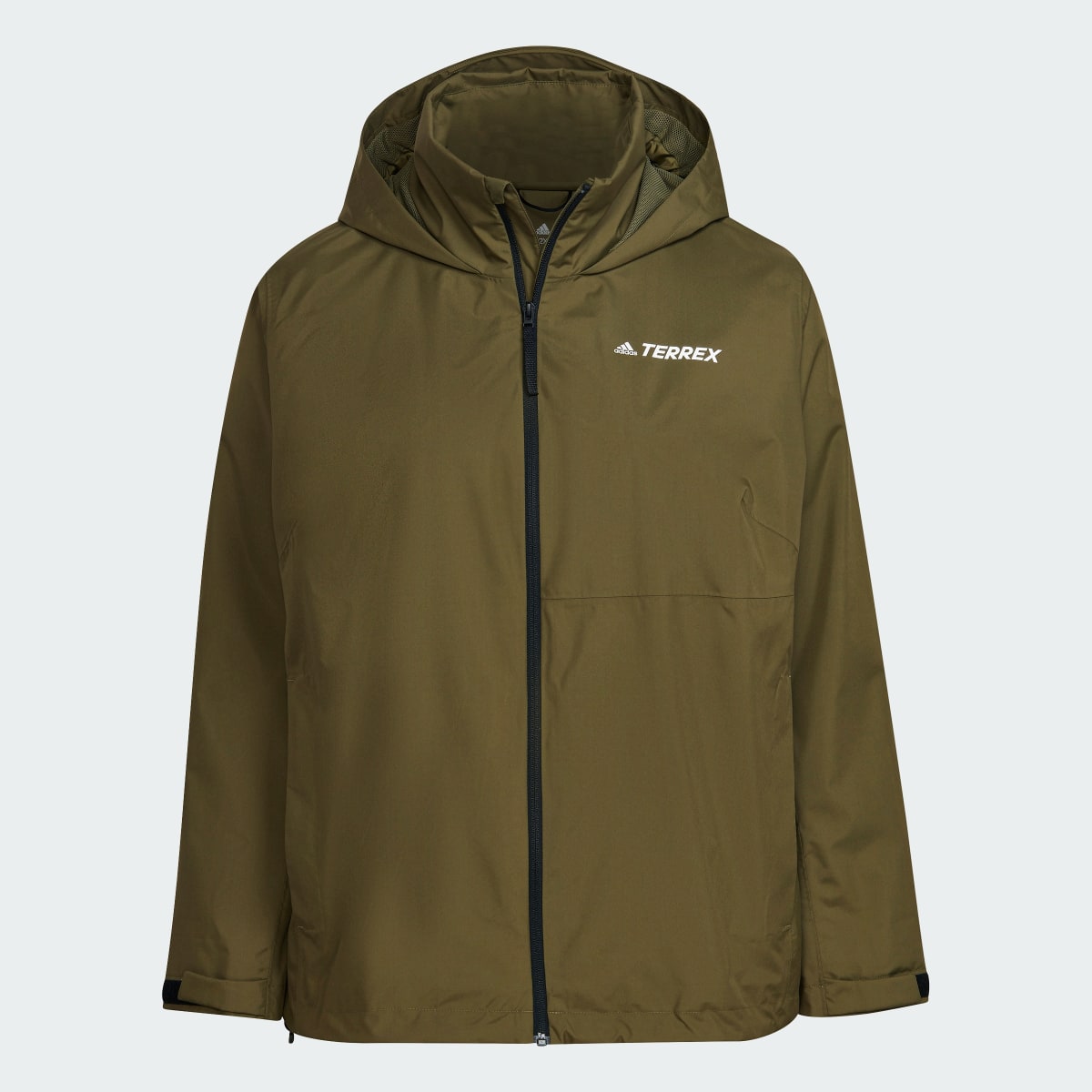 Adidas Terrex Multi RAIN.RDY Two-Layer Rain Jacket (Plus Size). 6