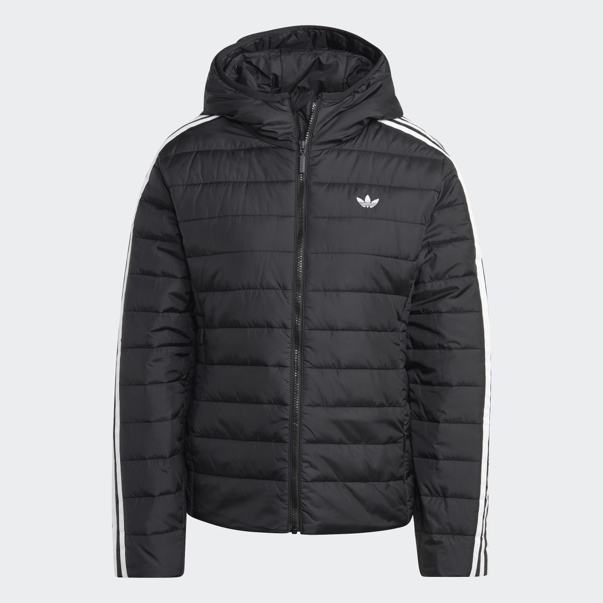 Adidas Hooded Premium Slim Jacke. 5