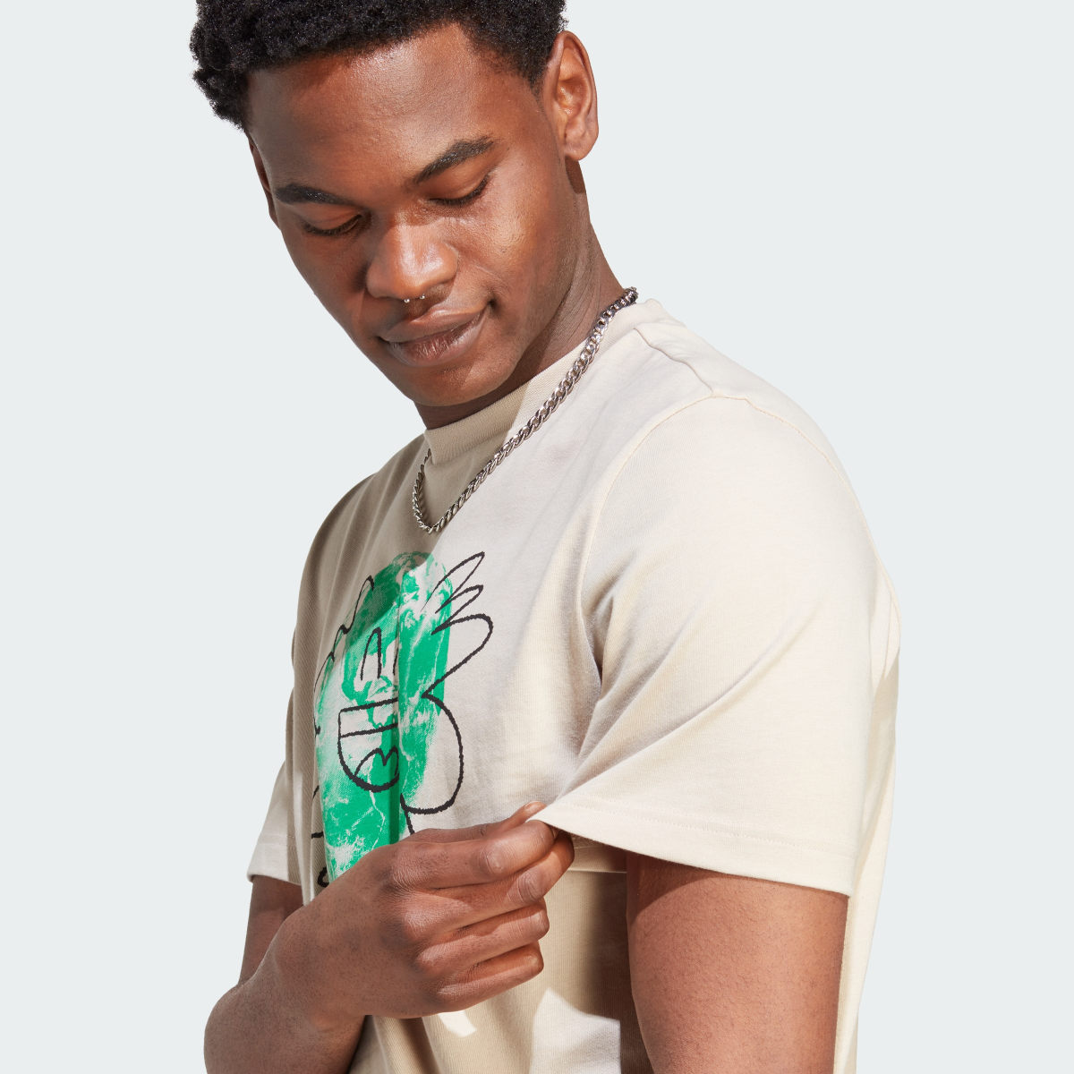 Adidas Sportswear Change Through Sports Earth Tee. 7