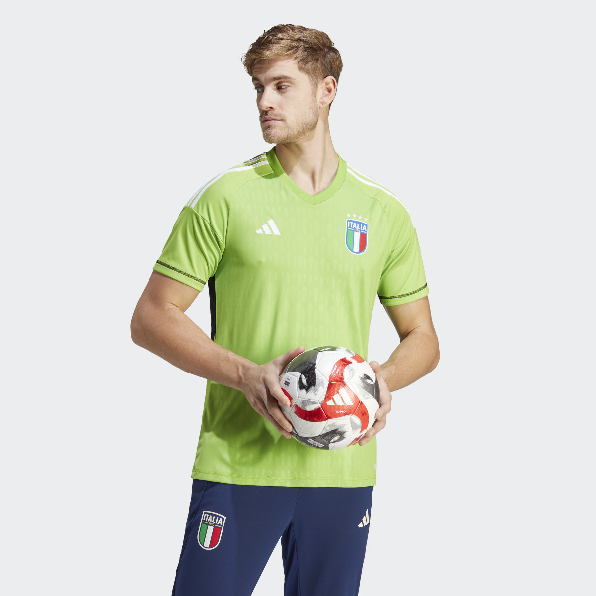 Adidas Italy 23 Goalkeeper Jersey. 4