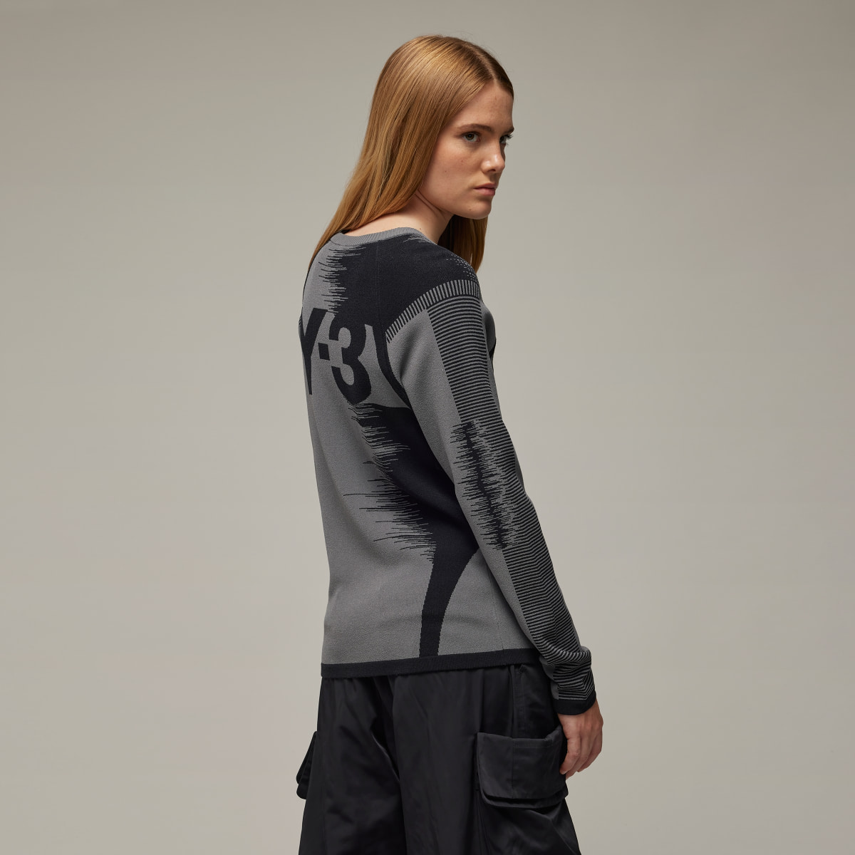 Adidas Sweat-shirt maille logo Y-3. 3