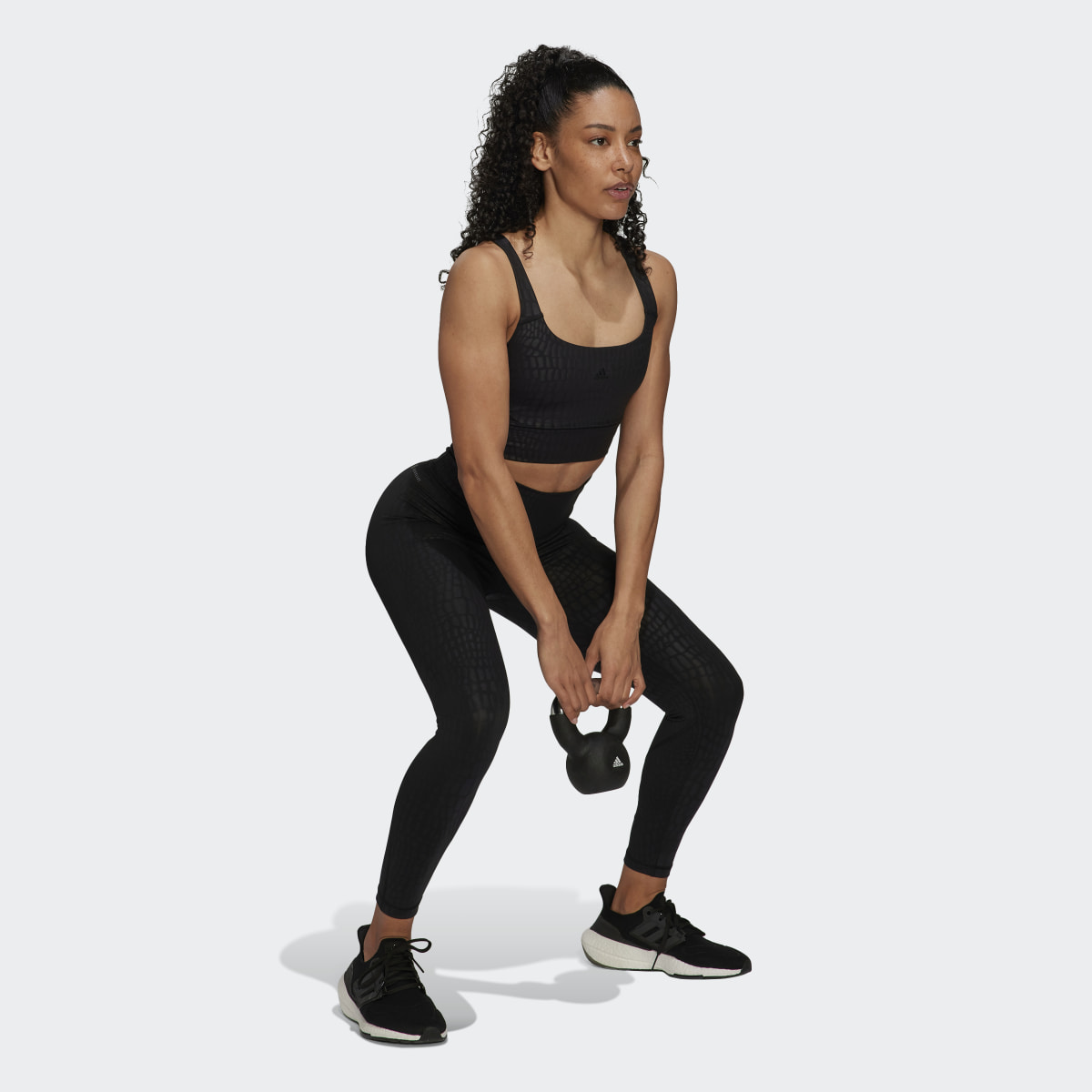 Adidas Brassière Powerimpact Training Longline Maintien moyen. 5