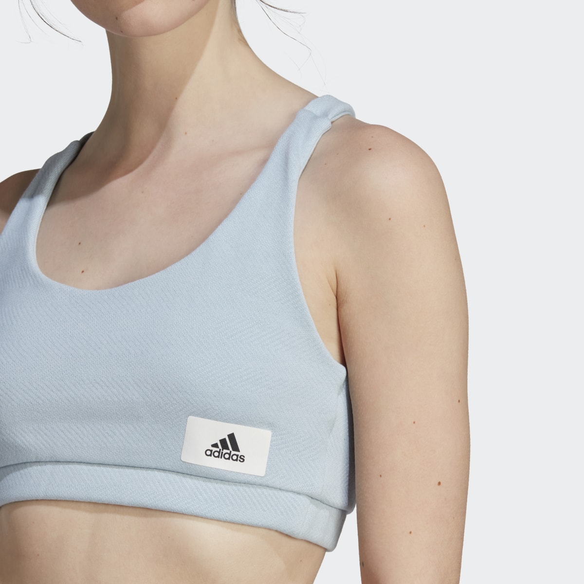 Adidas Lounge French Terry Bra Top. 6