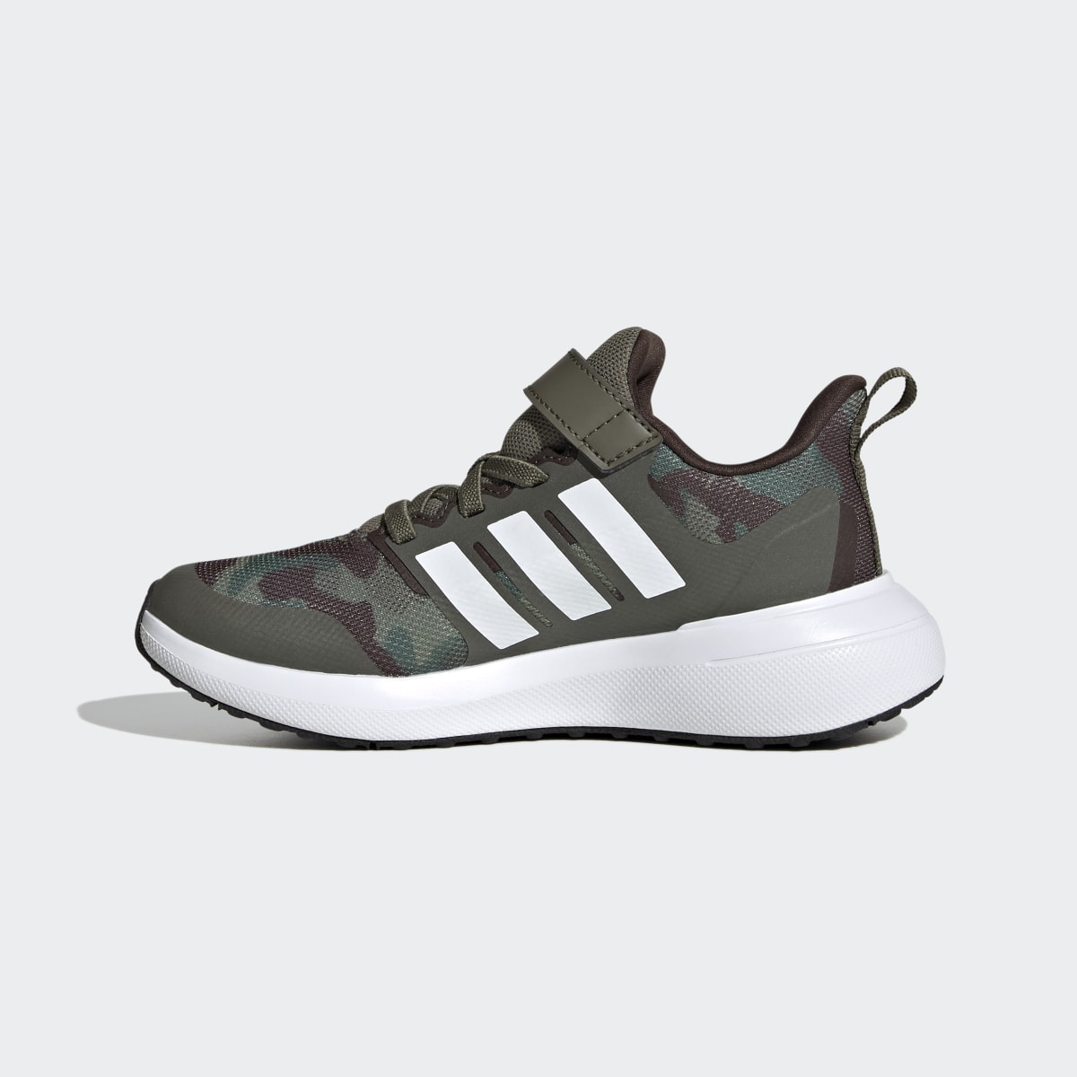 Adidas Chaussure à lacets élastiques et scratch Fortarun 2.0 Cloudfoam. 7