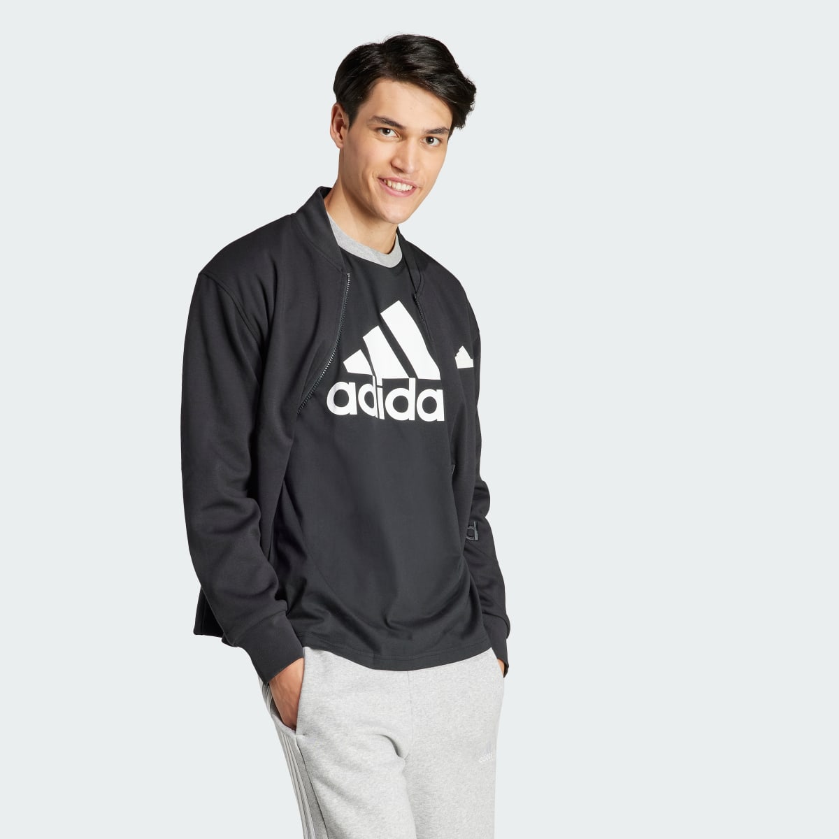 Adidas T-shirt en jersey Essentials Big Logo. 4