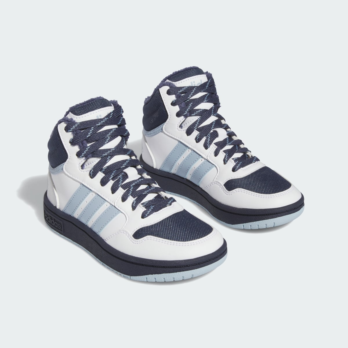 Adidas Sapatilhas Hoops Mid 3.0 – Criança. 6