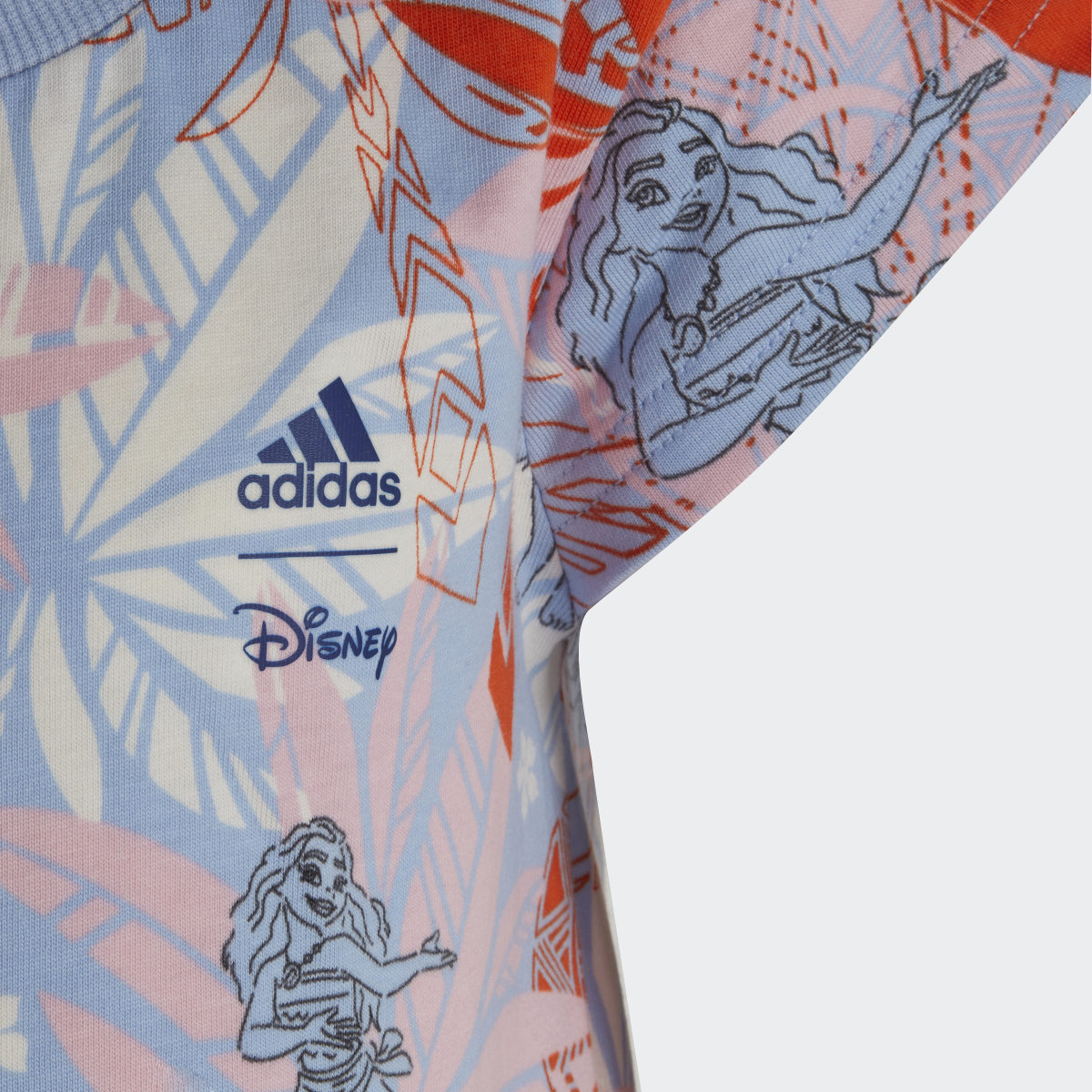 Adidas x Disney Moana Tişört Takımı. 7