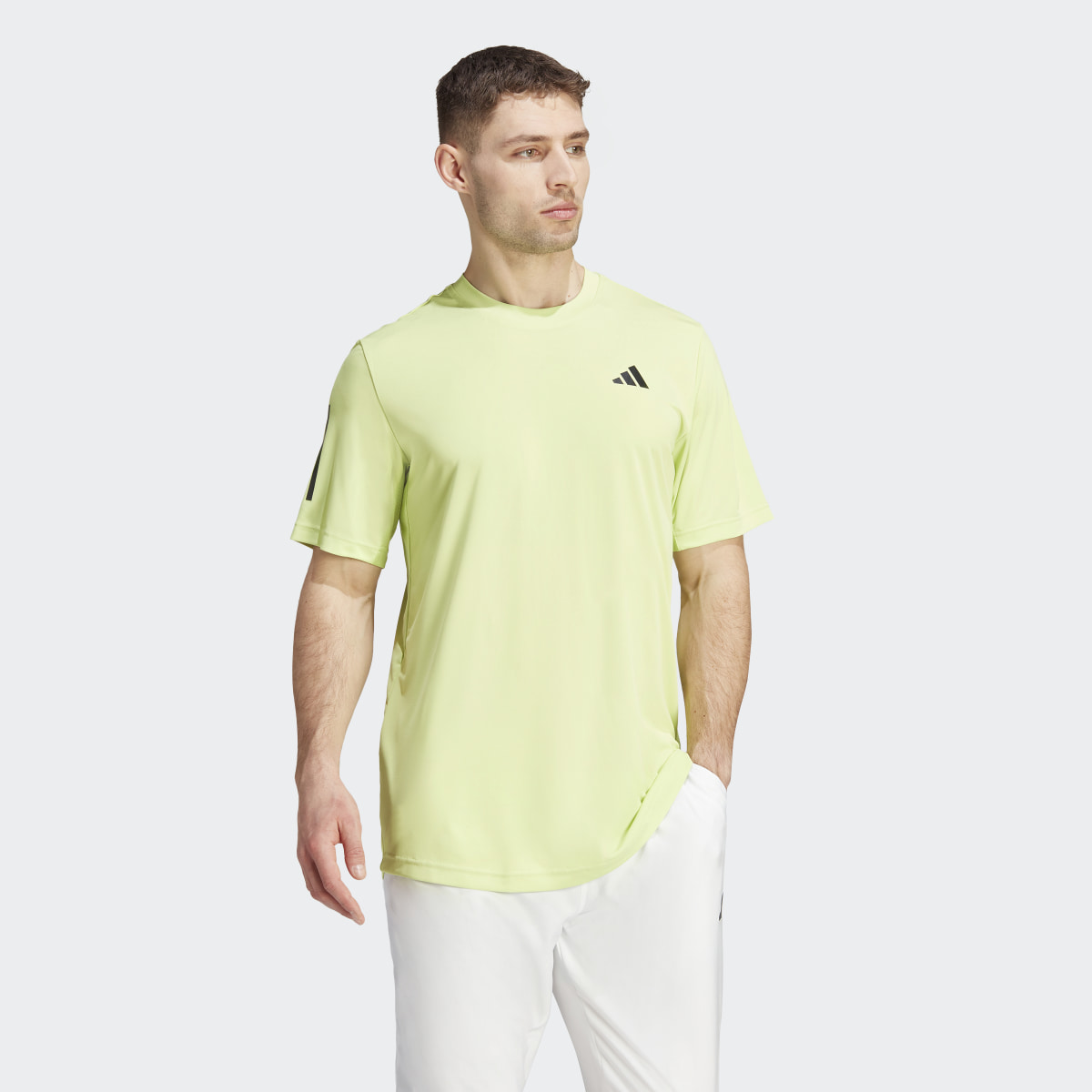 Adidas Club 3-Stripes Tennis Tee. 4